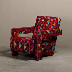 Fauteuil Utrecht Gerrit T Rietveld, édition limitée Boîtesblocks Bertjan Pot Cassina