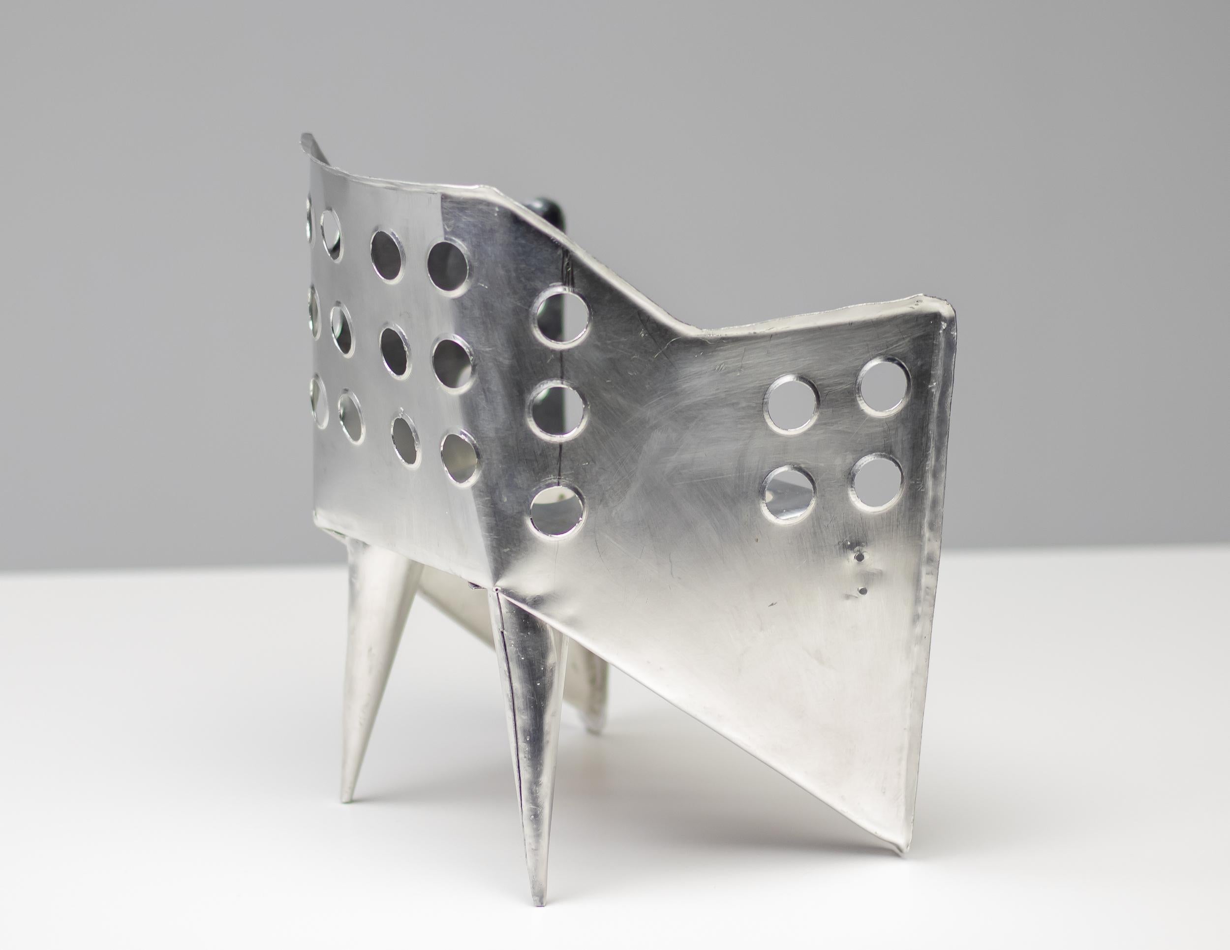 Modèle « Stoel en aluminium » de Gerrit Thomas Rietveld en vente 3