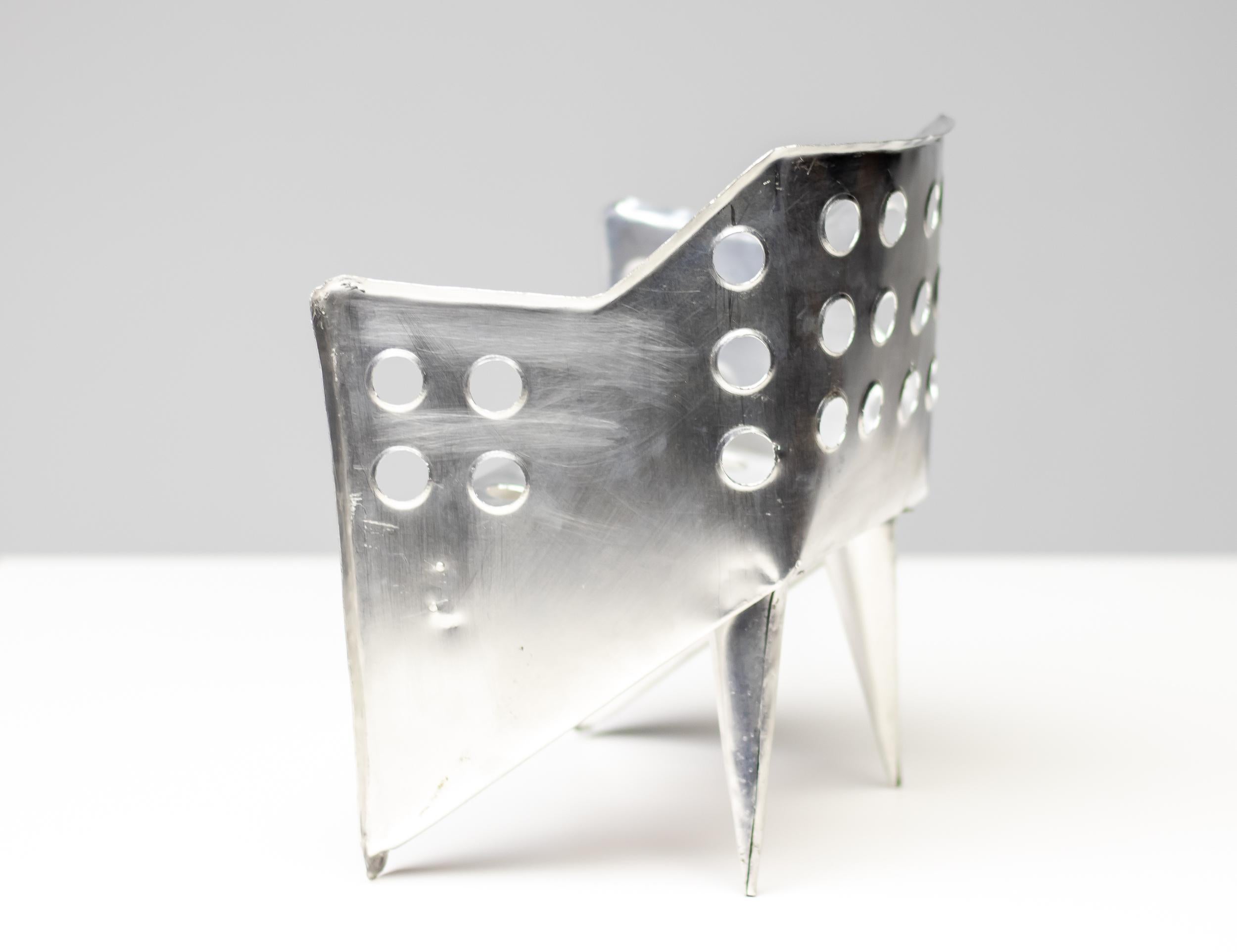 Modèle « Stoel en aluminium » de Gerrit Thomas Rietveld en vente 2