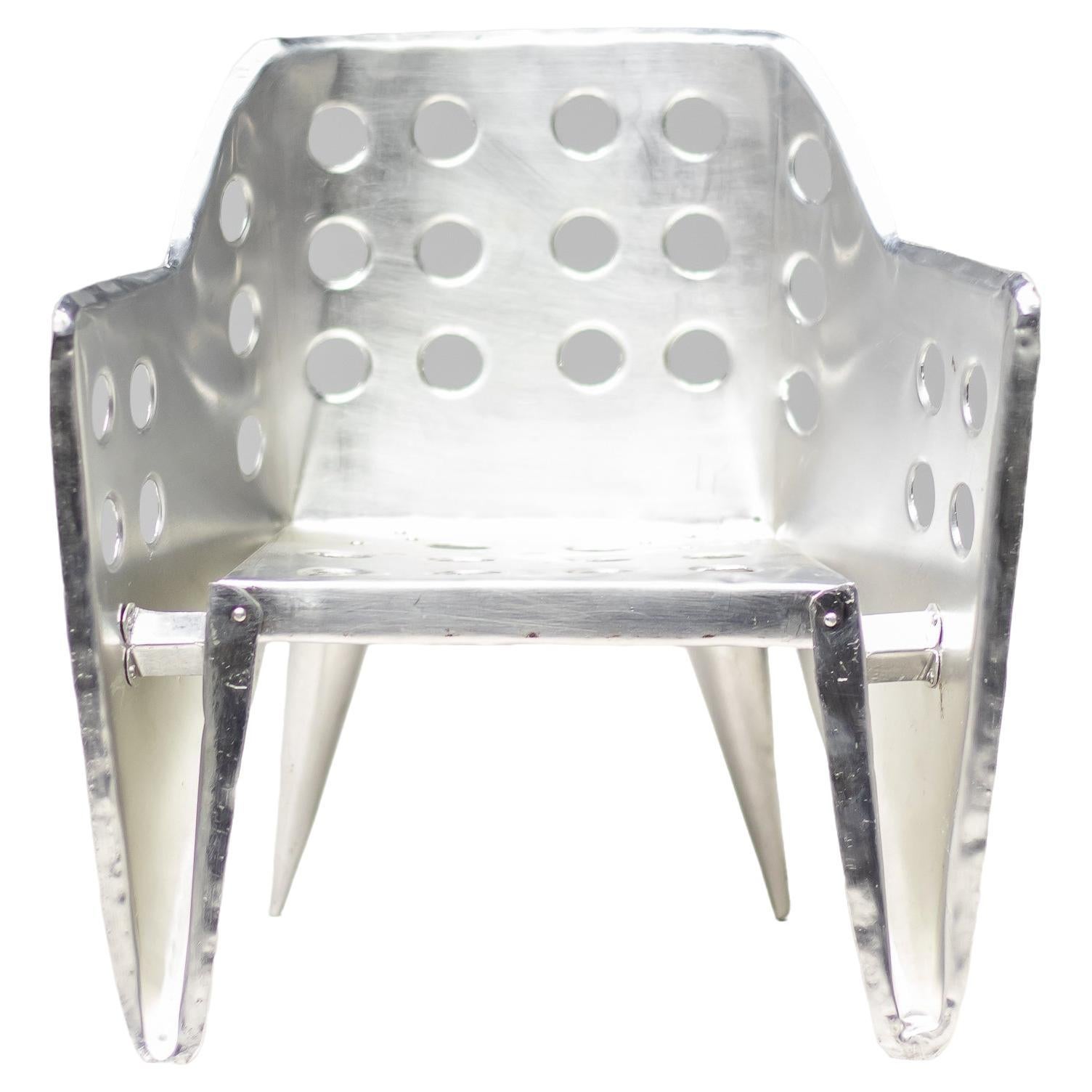 Gerrit Thomas Rietveld "Aluminum Stoel" Model For Sale