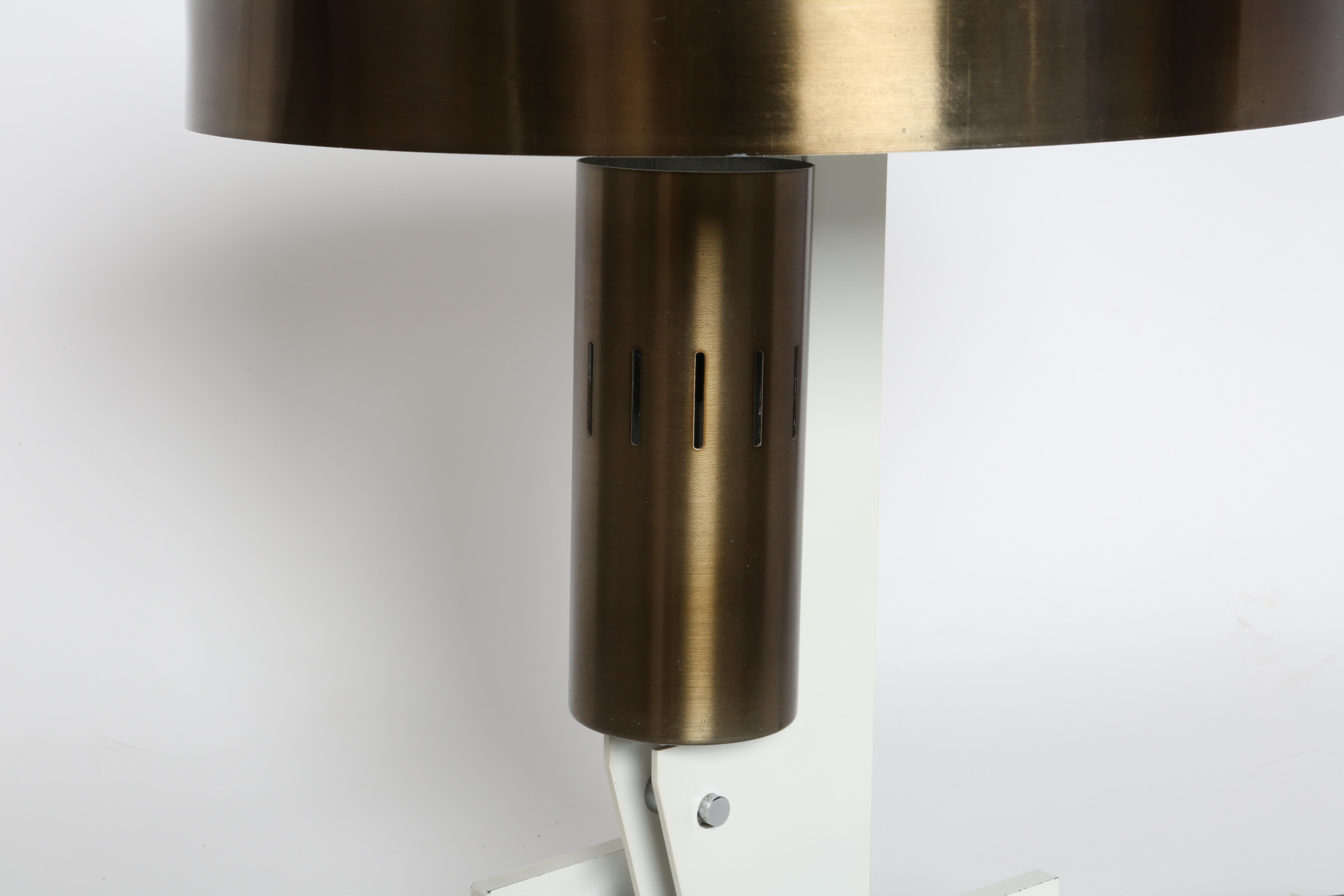 Gerrit Thomas Rietveld for Gispen table lamp, Italy 1960s For Sale 3