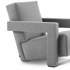 Gerrit Rietveld Utrecht Armchair by Cassina, Mid-Century Modern
