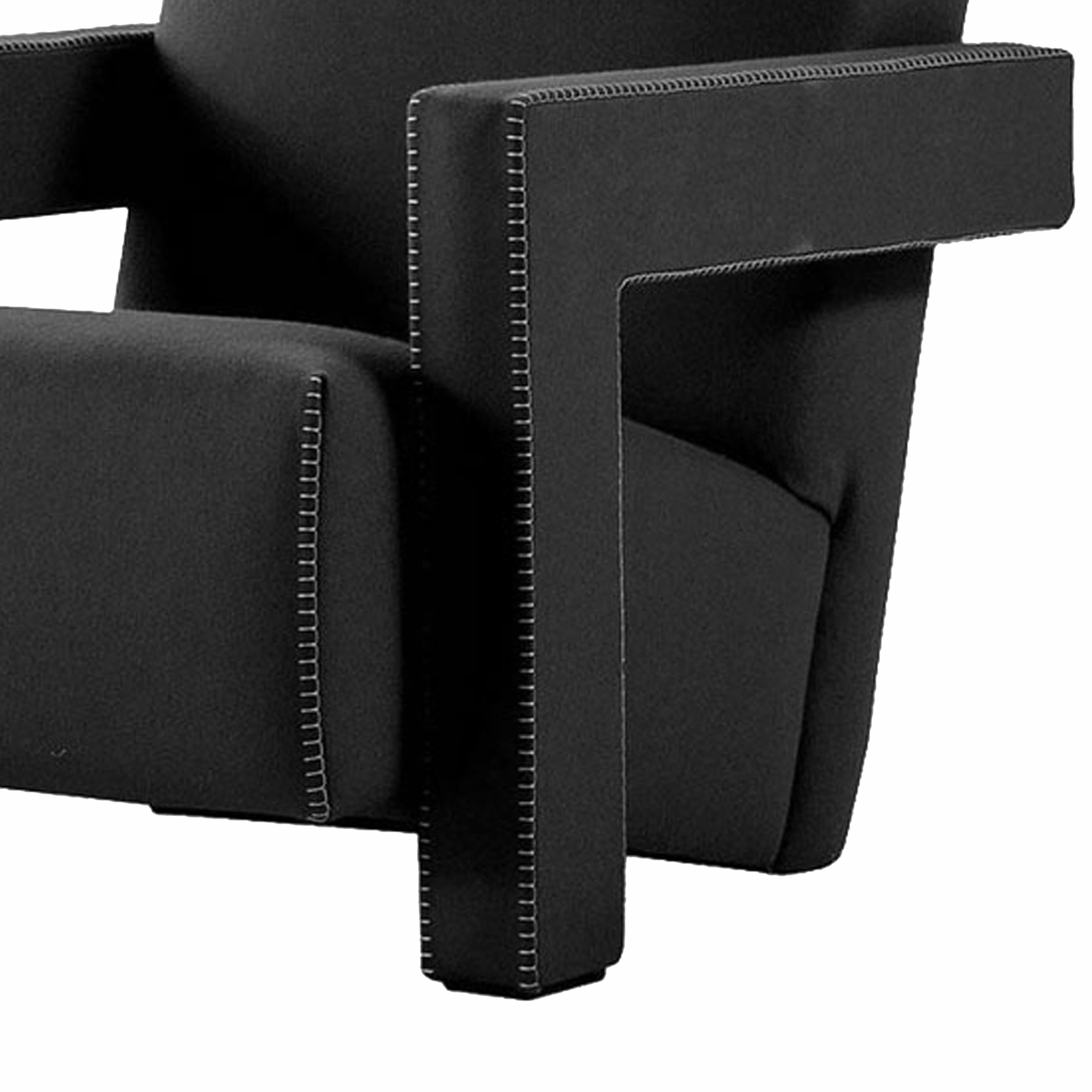 Sessel, entworfen von Gerrit Thomas Rietveld im Jahr 1935. Neu aufgelegt im Jahr 2015.
Hergestellt von Cassina in Italien.

Gerrit T. Rietveld entwickelte den Entwurf für den Utrecht-Sessel 1935, als er für das Kaufhaus Metz & Co. in Amsterdam