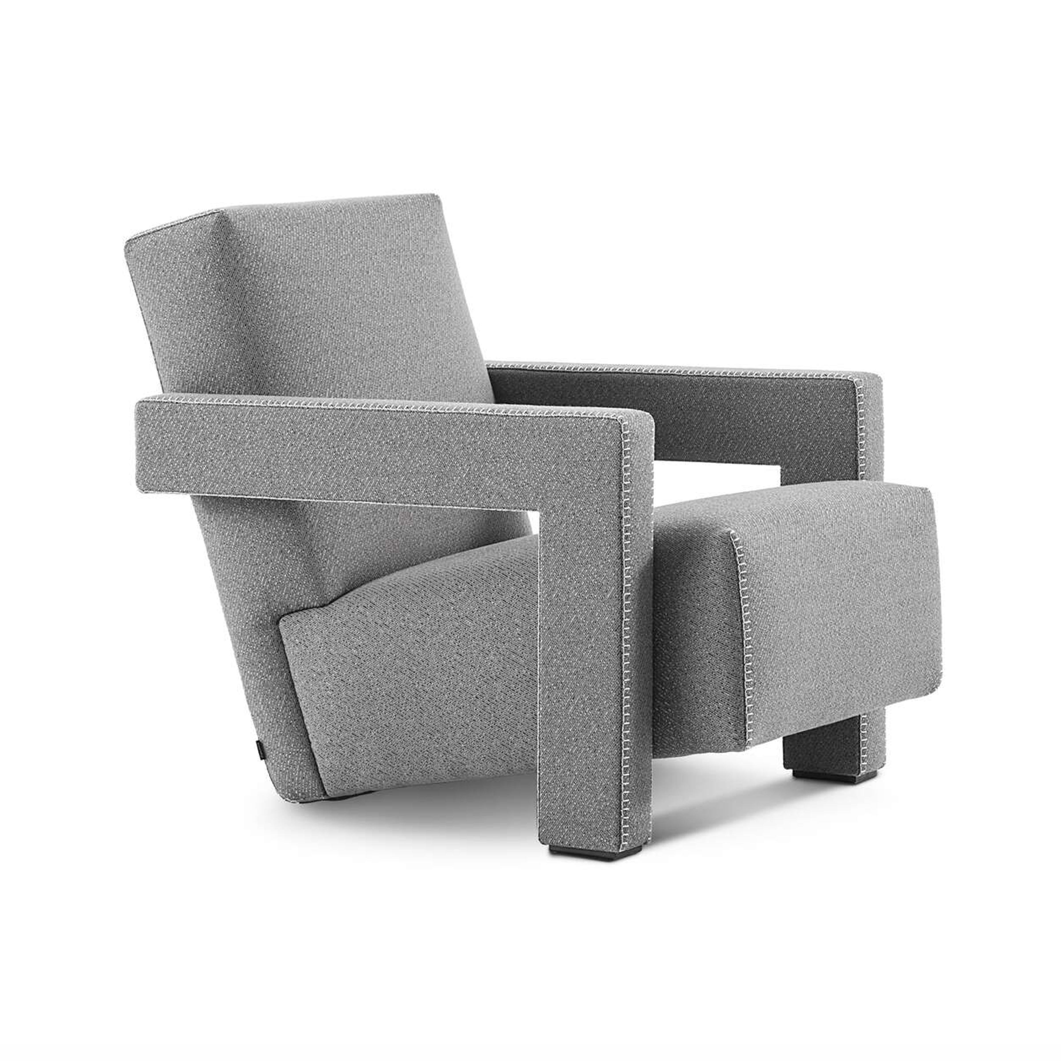 Gerrit Thomas Rietveld Utrech Armchair by Cassina Italiano en venta