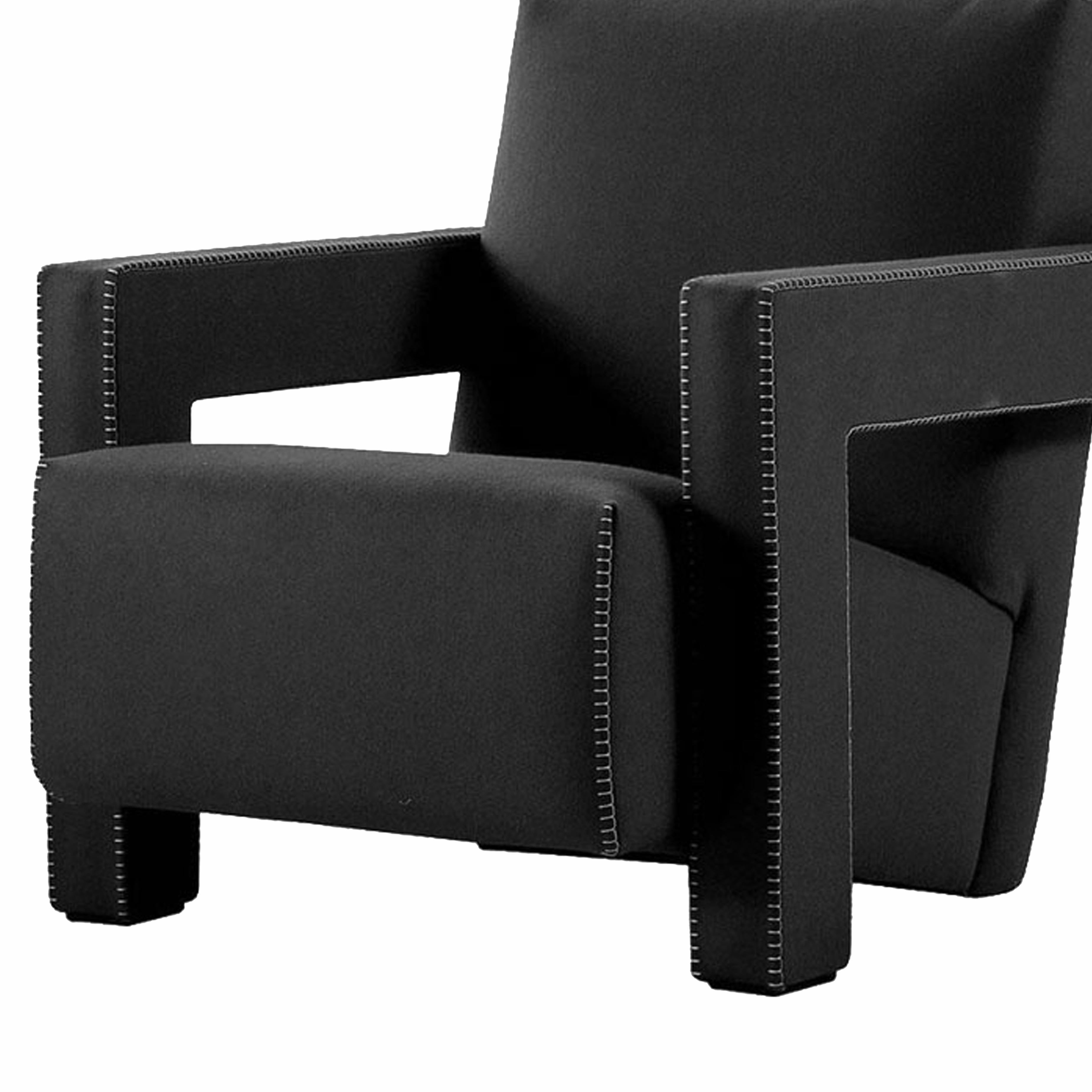 Italian Gerrit Thomas Rietveld Utrech Armchair by Cassina For Sale