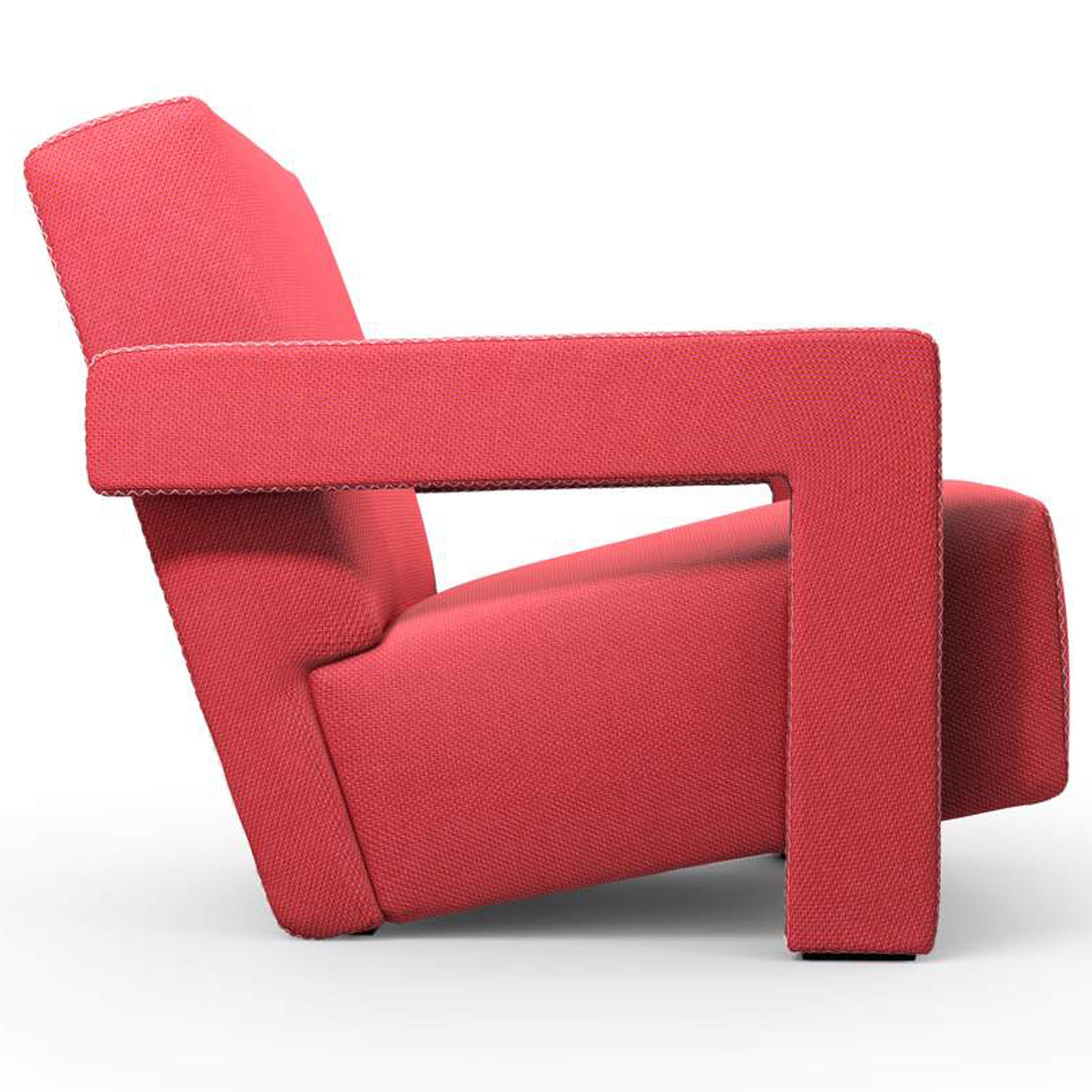 Contemporary Gerrit Thomas Rietveld Utrech Armchair by Cassina For Sale