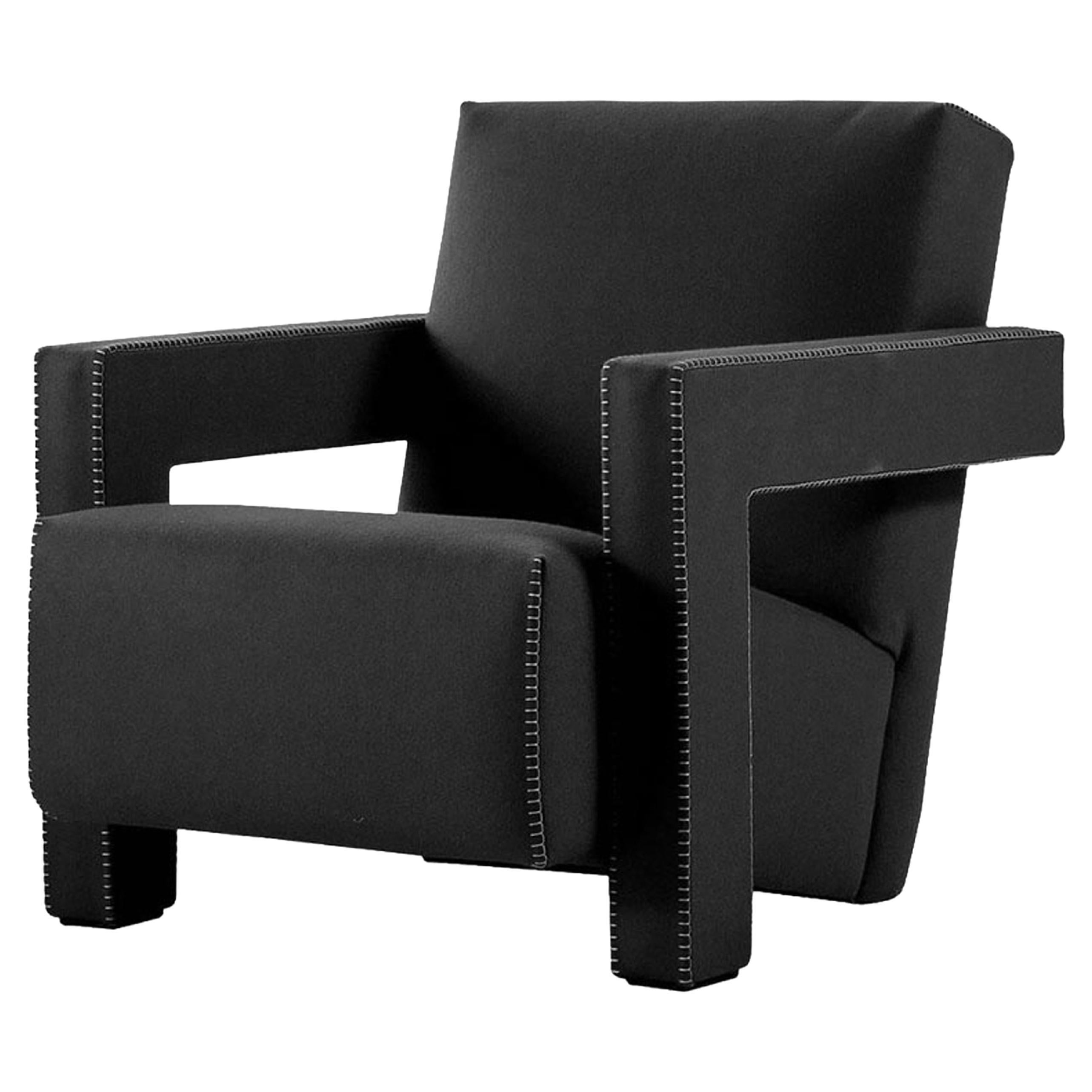 Gerrit Thomas Rietveld Utrech Armchair by Cassina For Sale
