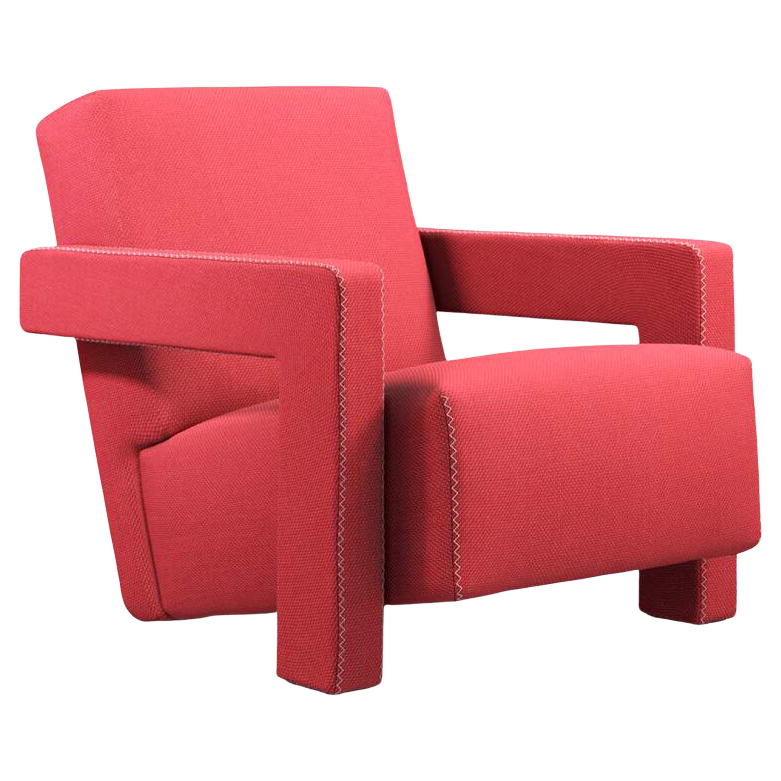 Gerrit Thomas Rietveld Utrech Armchair by Cassina For Sale