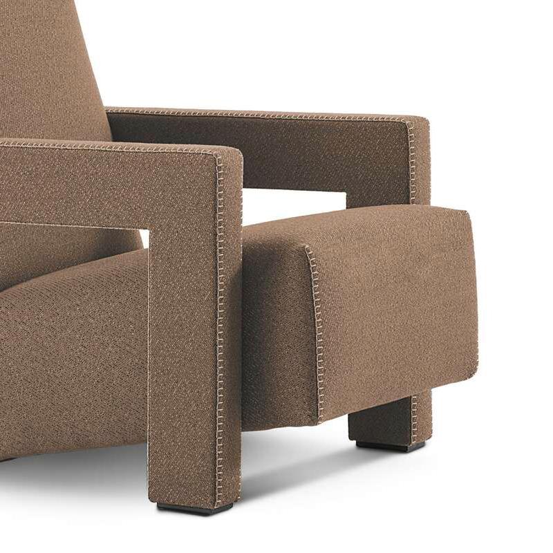 Contemporary Gerrit Thomas Rietveld Utrecht Armchair by Cassina For Sale