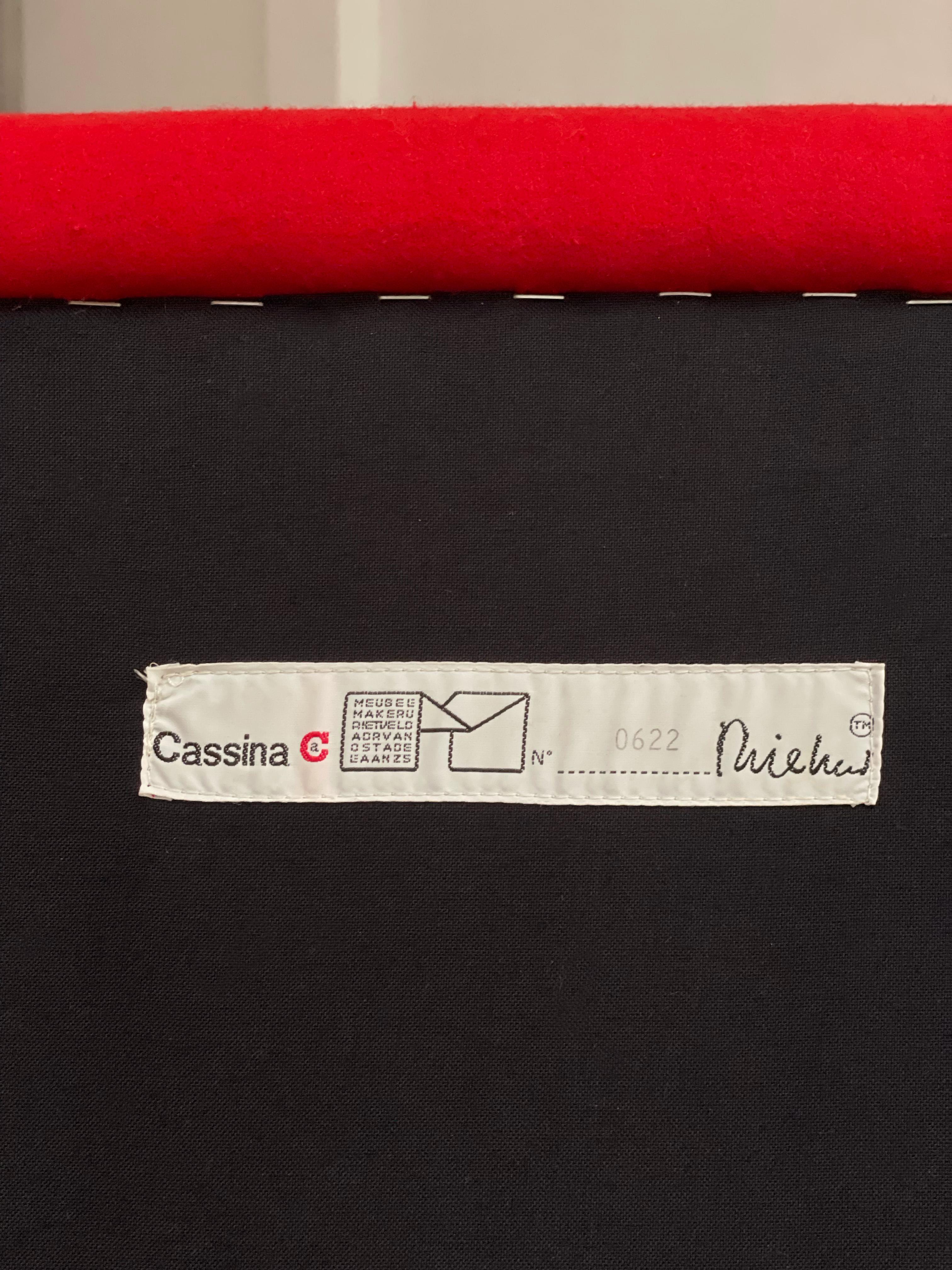 Fauteuil «Utrecht » de Gerrit Thomas Rietveld pour Cassina, 1935 en vente 5
