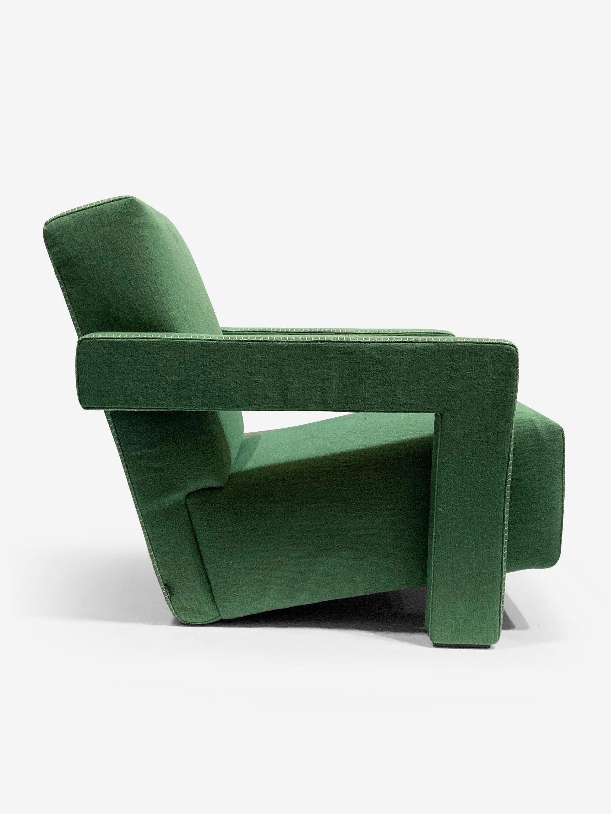 XXIe siècle et contemporain Fauteuil Utrecht Gerrit Thomas Rietveld en lin par Cassina en vente