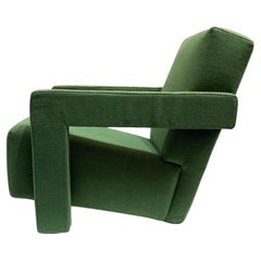 Gerrit Thomas Rietveld Utrecht Armchair in Linen by Cassina