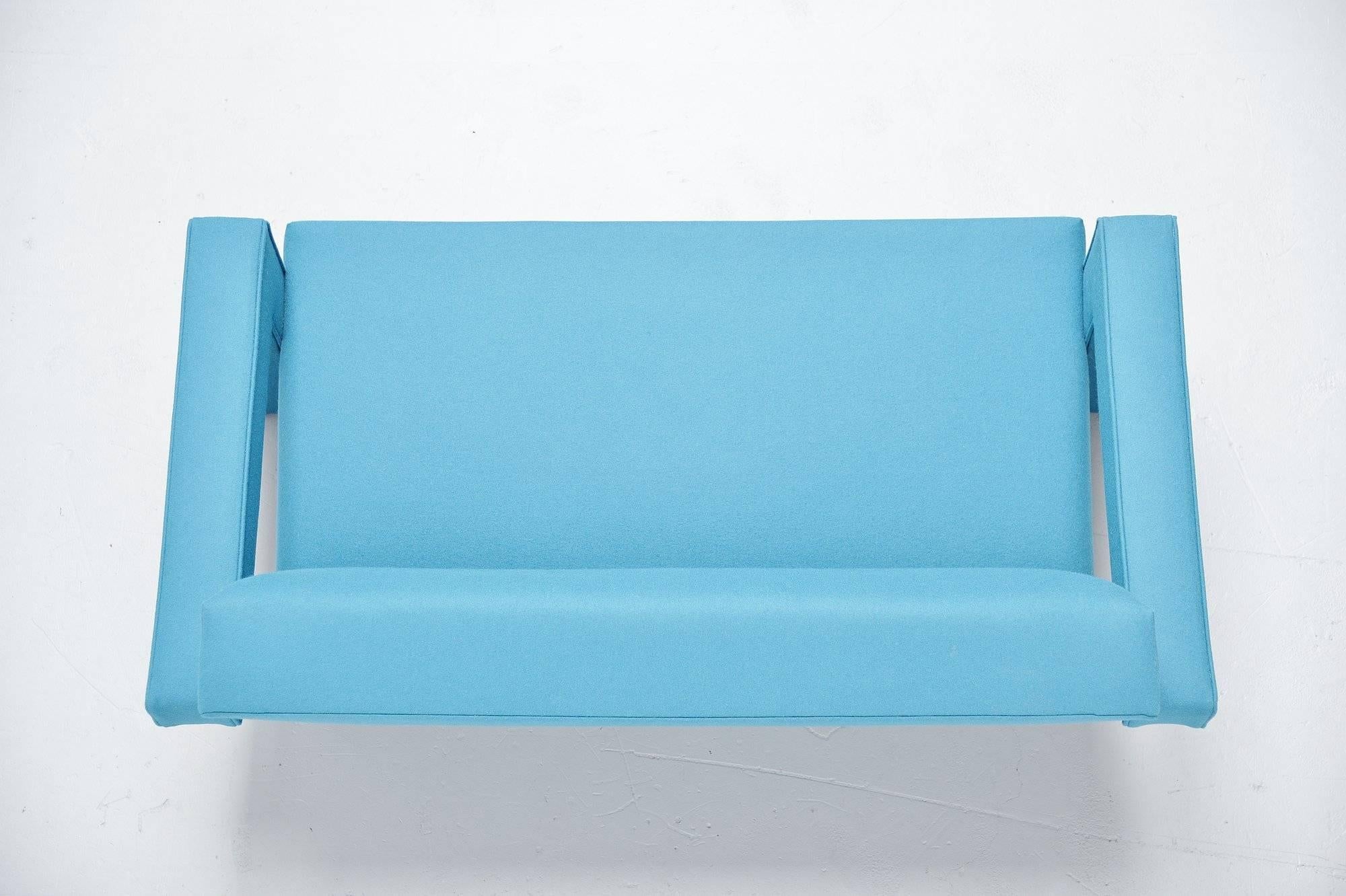 Tissu Canapé Utrecht de Gerrit Thomas Rietveld pour Metz & Co, 1960