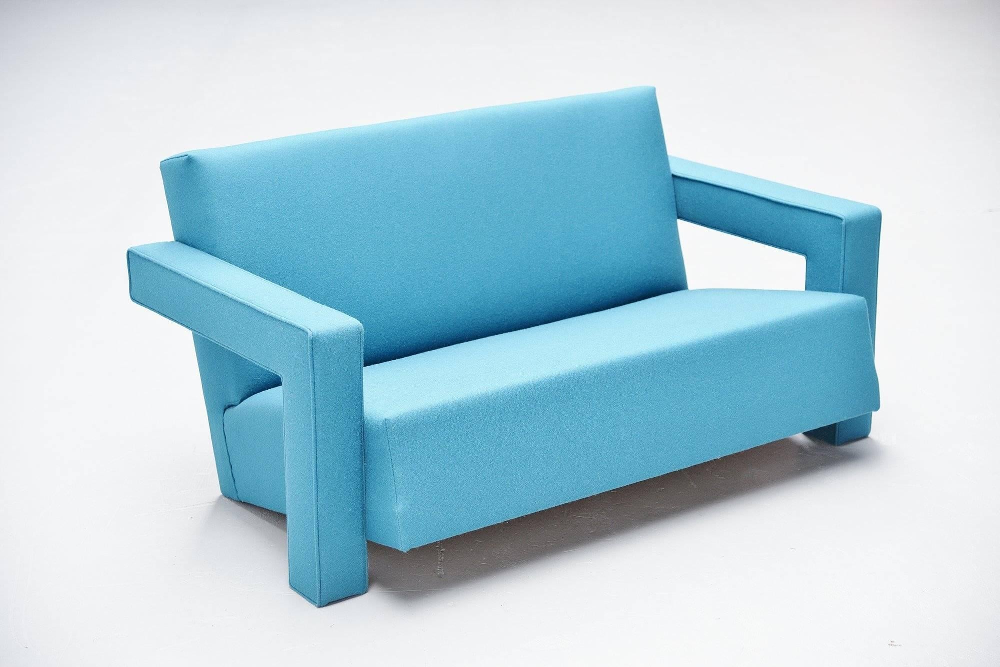 Canapé Utrecht de Gerrit Thomas Rietveld pour Metz & Co, 1960 1