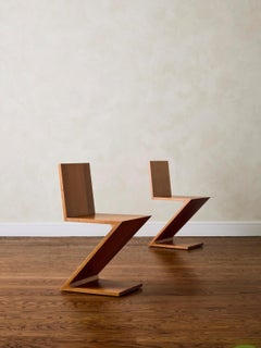 Gerrit Thomas Rietveld Zig Zag Chair For Cassina