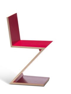 Gerrit Thomas Rietveld  Zig Zag Chair For Cassina
