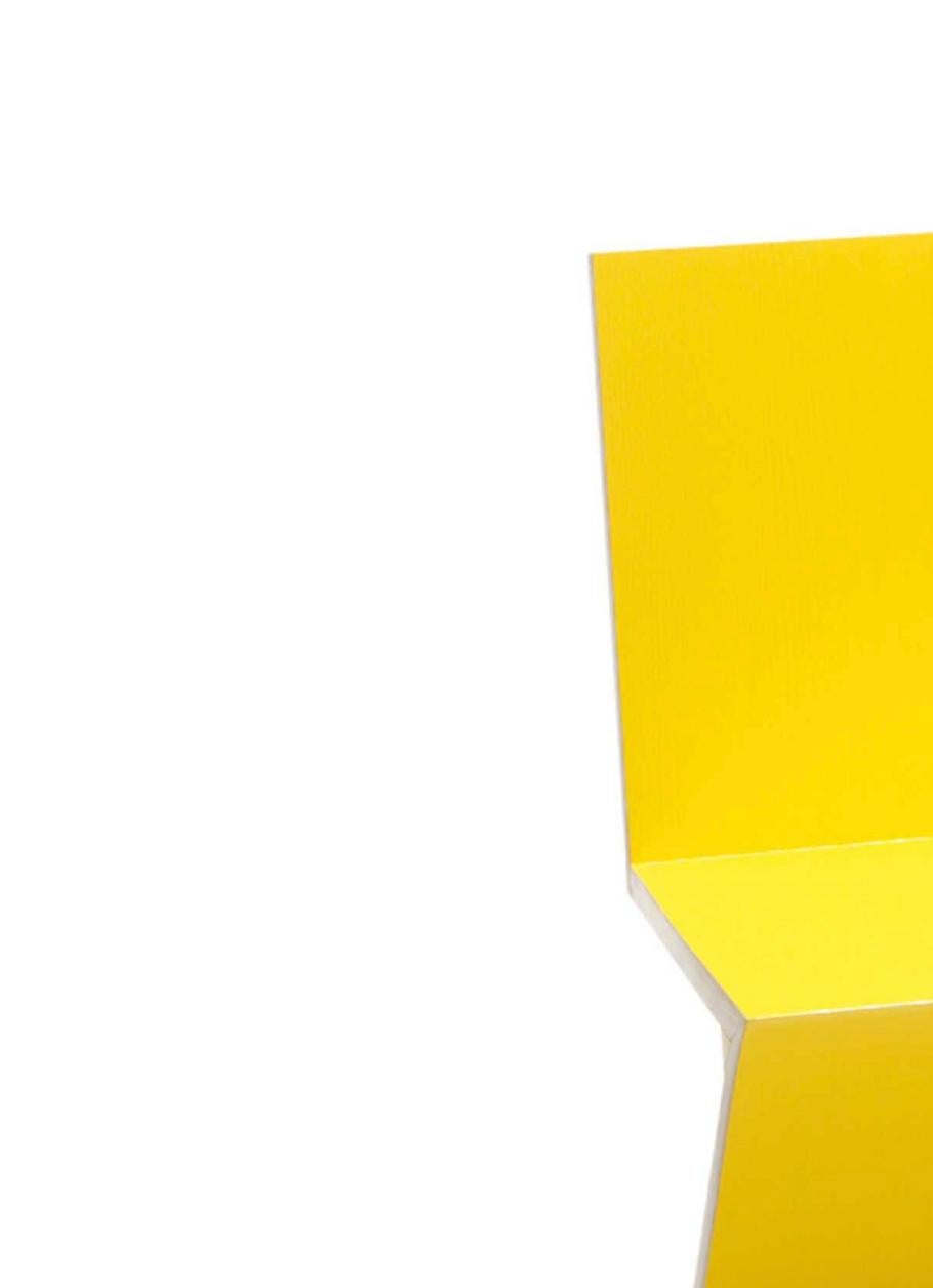 Mid-Century moderno Gerrit Thomas Rietveld  Sedia Zig Zag per Cassina in vendita