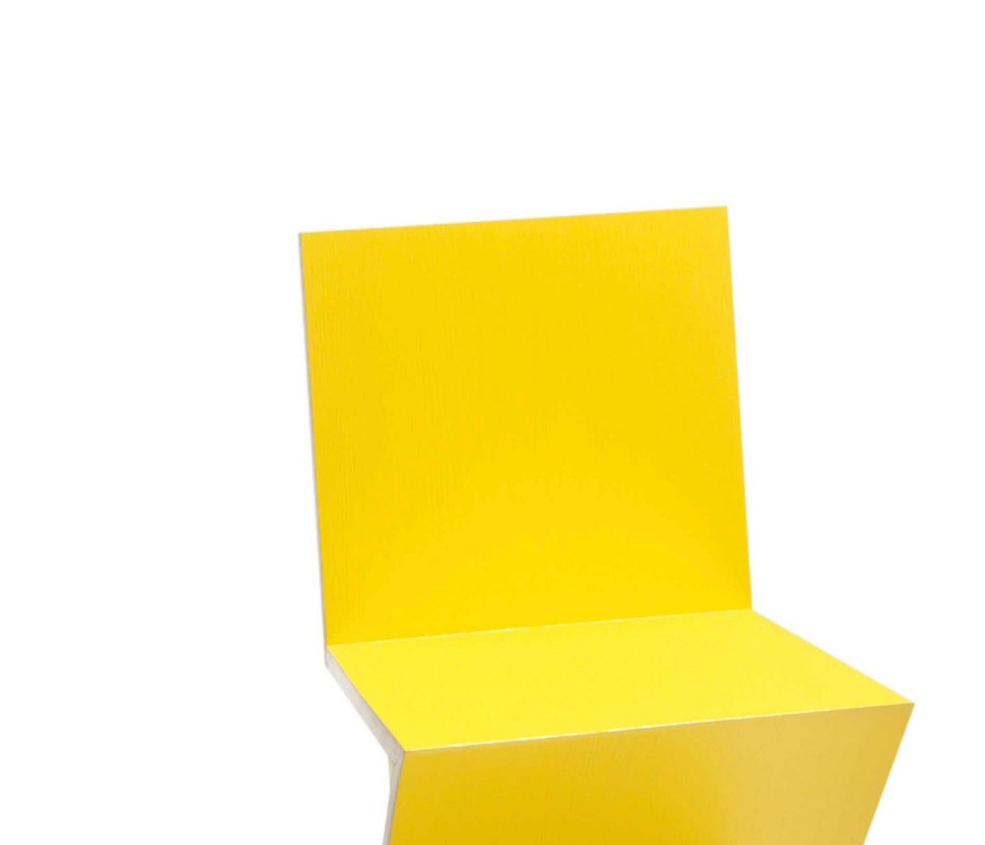 XXI secolo e contemporaneo Gerrit Thomas Rietveld  Sedia Zig Zag per Cassina in vendita