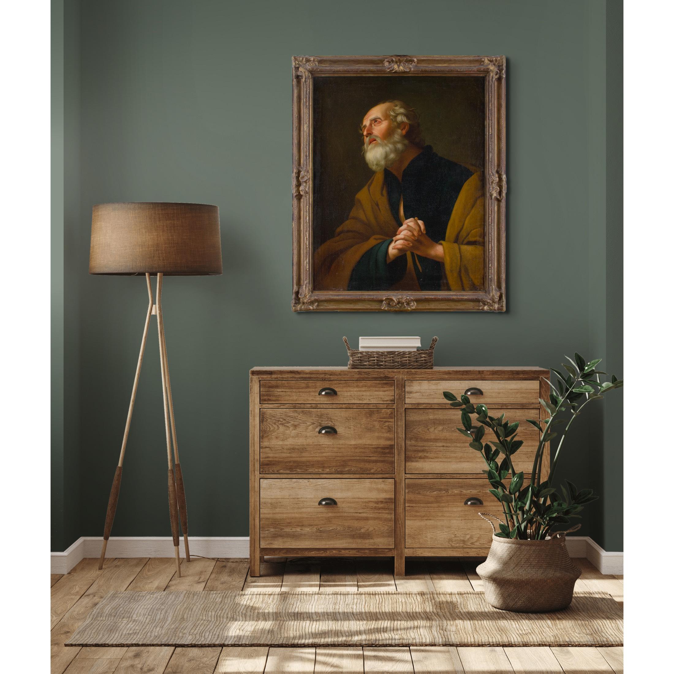 Gerrit Van Honthorst (After), Saint Peter In Penitence - Baroque Painting by Gerrit van Honthorst