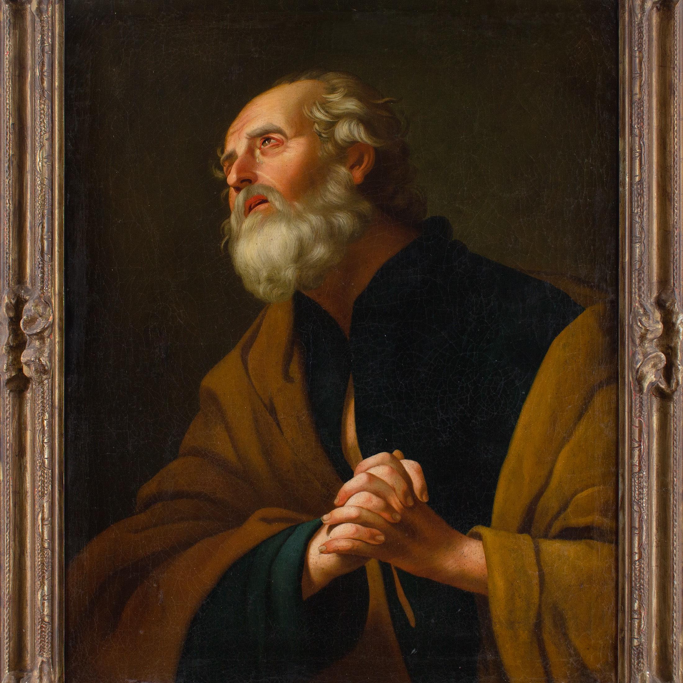 Gerrit Van Honthorst (After), Saint Peter In Penitence For Sale 3