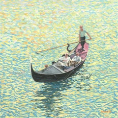 Gerry B. Gibbs - 2005 Oil, The Gondola Ride