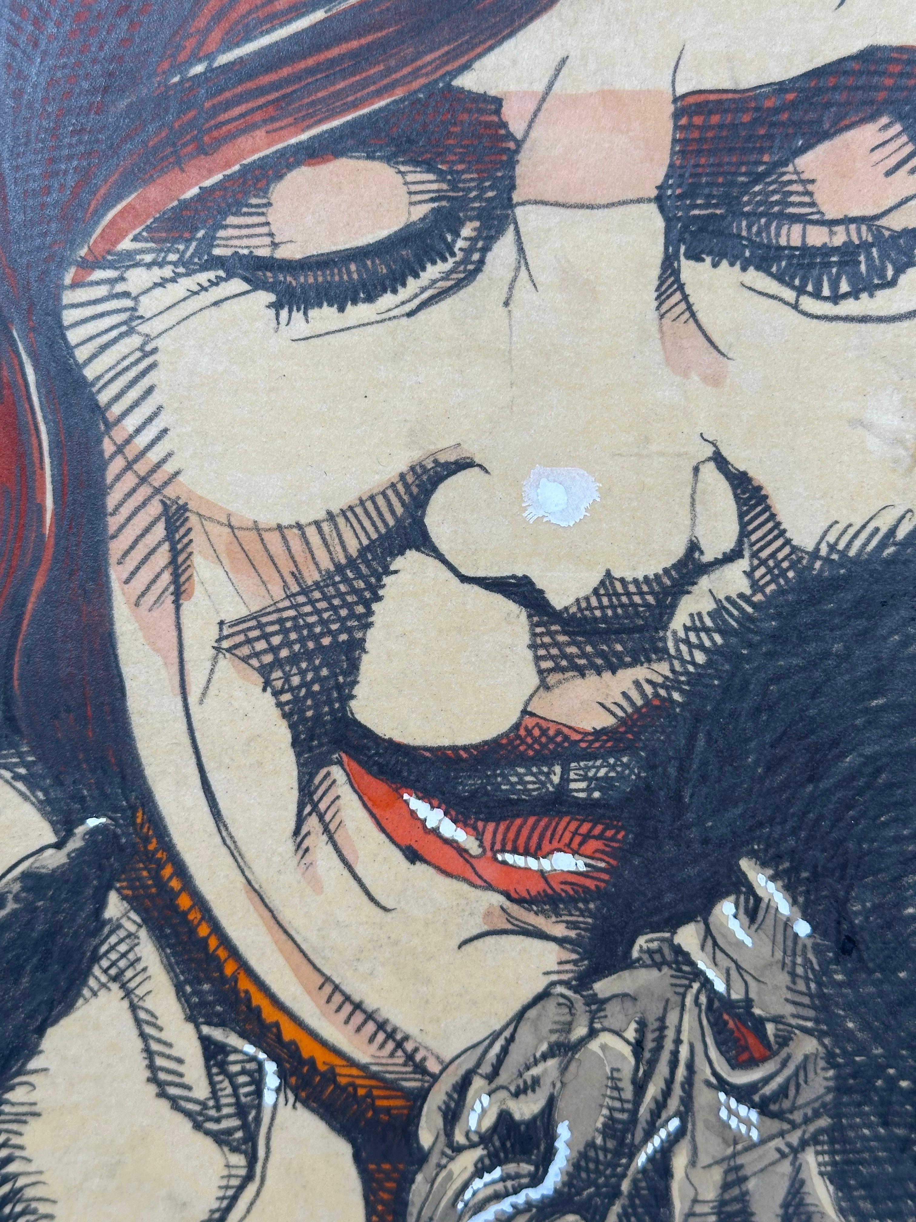 Dian Fossey Magazin Illustration Malerei (Realismus), Painting, von Gerry Gersten