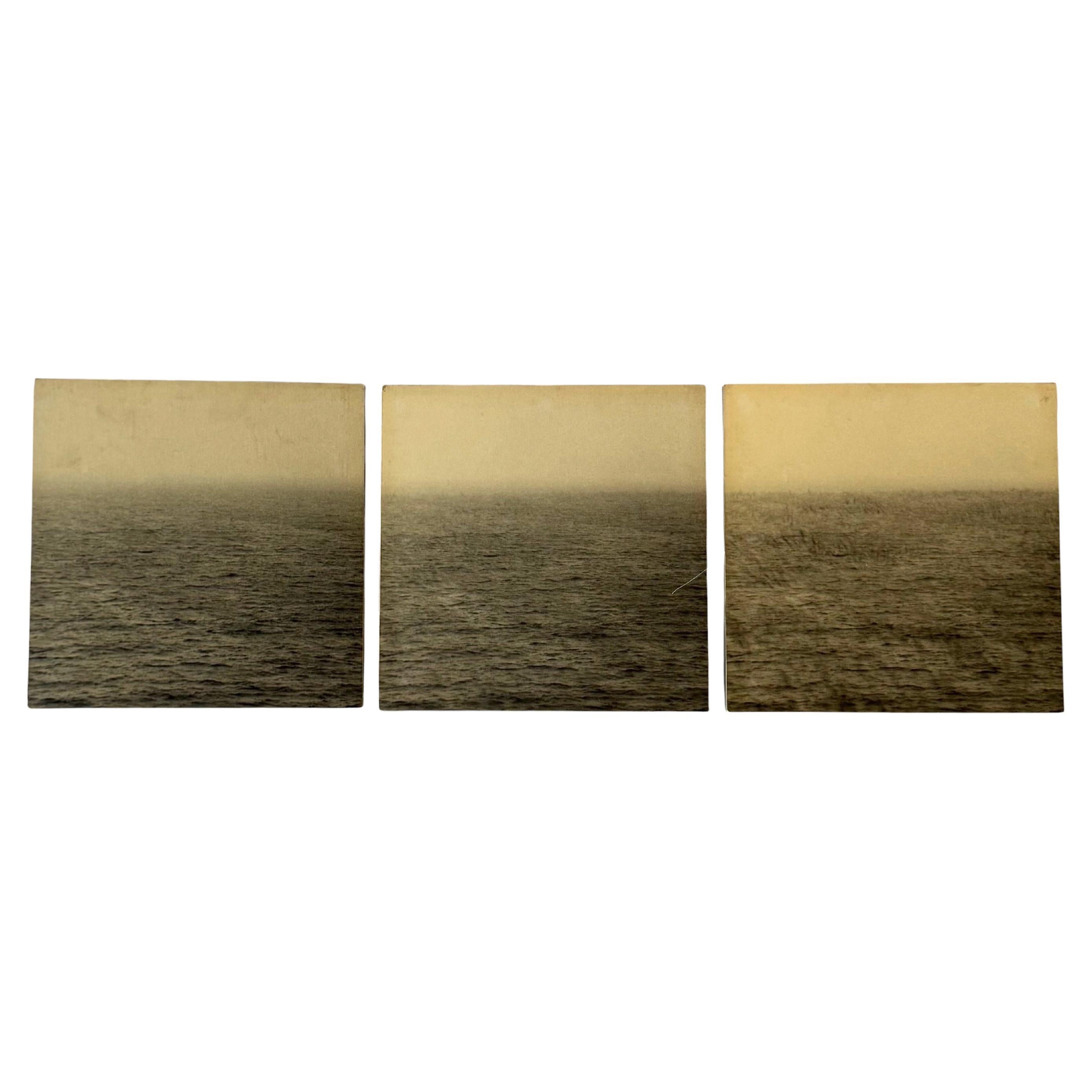 Gerry Hunt (1927 - 2023), set of  3 photos mounted on wood panels, UK 1977