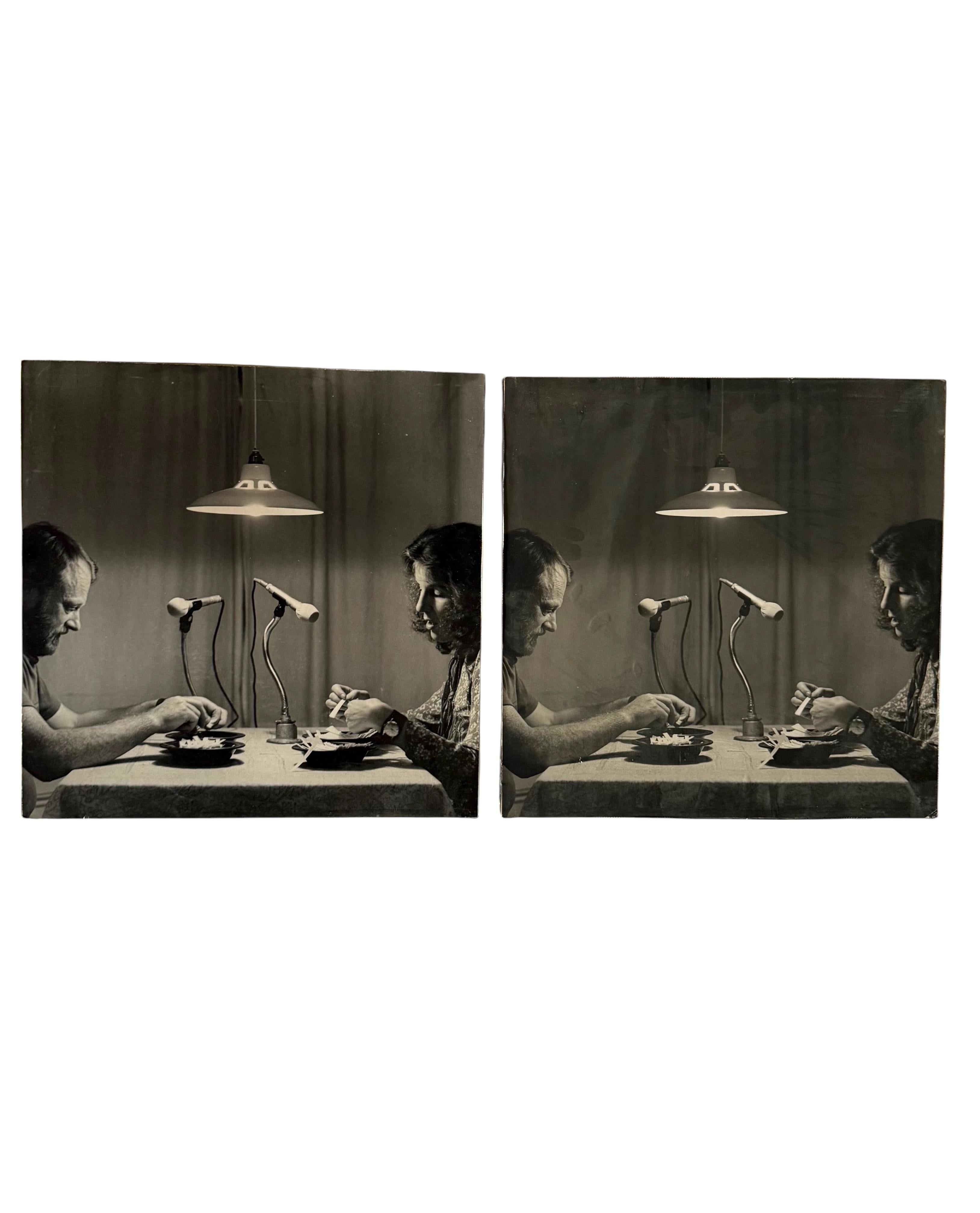 Minimaliste Gerry Hunt, 'Transitive Relationships' set of  2 photographical works, UK 1978 en vente