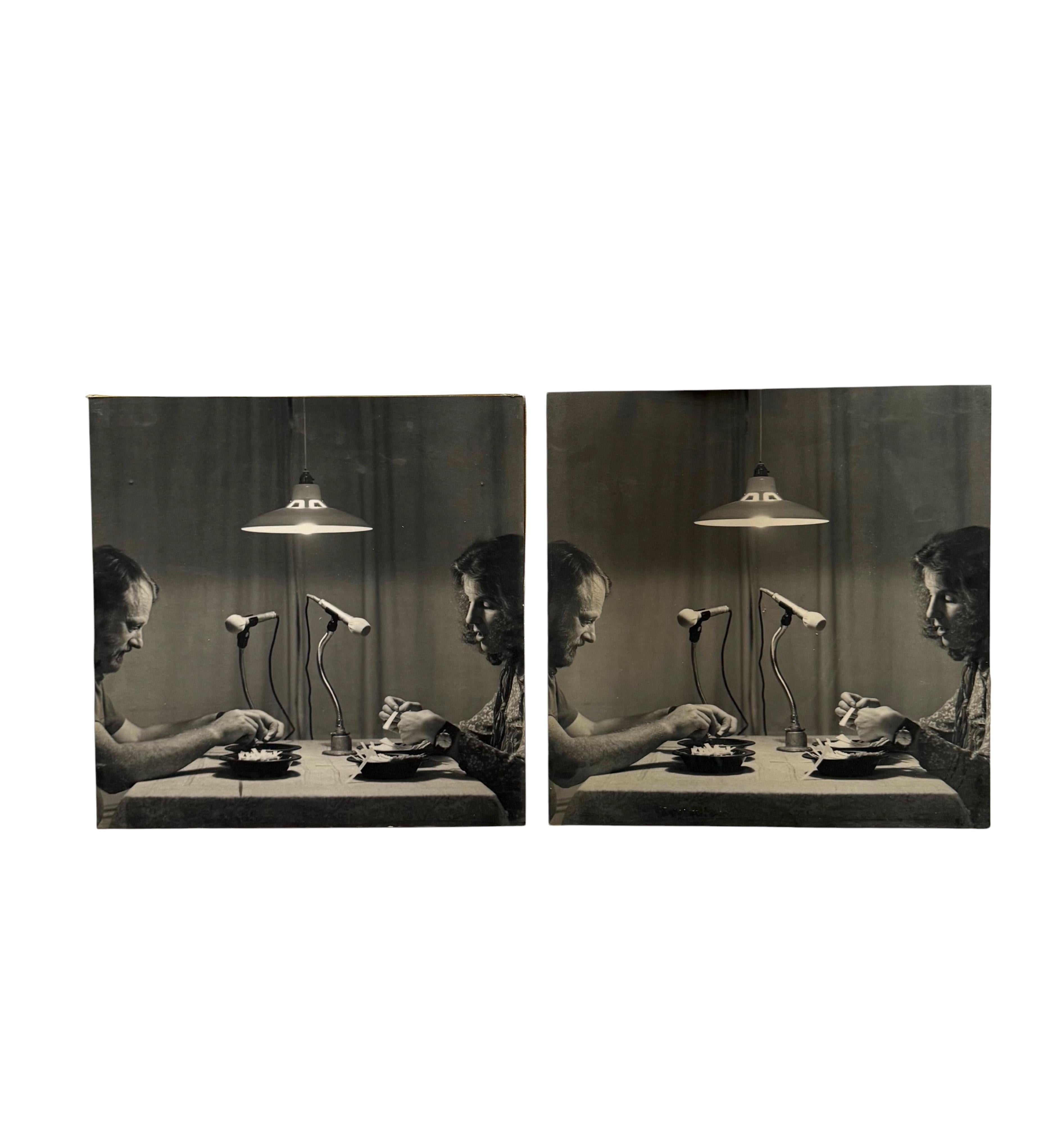 Minimaliste Gerry Hunt, 'Transitive Relationships' set of  2 photographical works, UK 1978 en vente