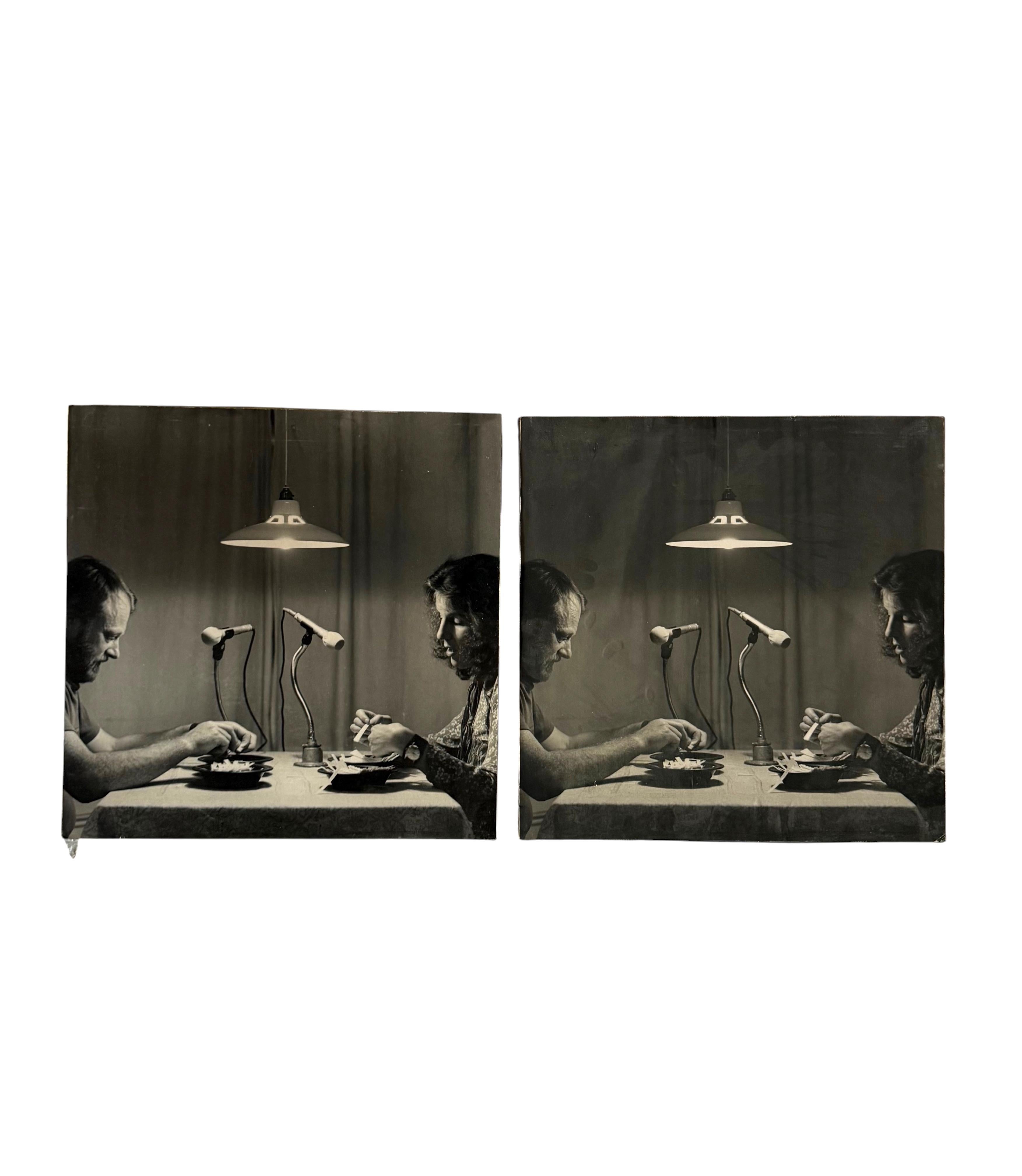 British Gerry Hunt, 'Transitive Relationships' set of  2 photographical works, UK 1978 en vente