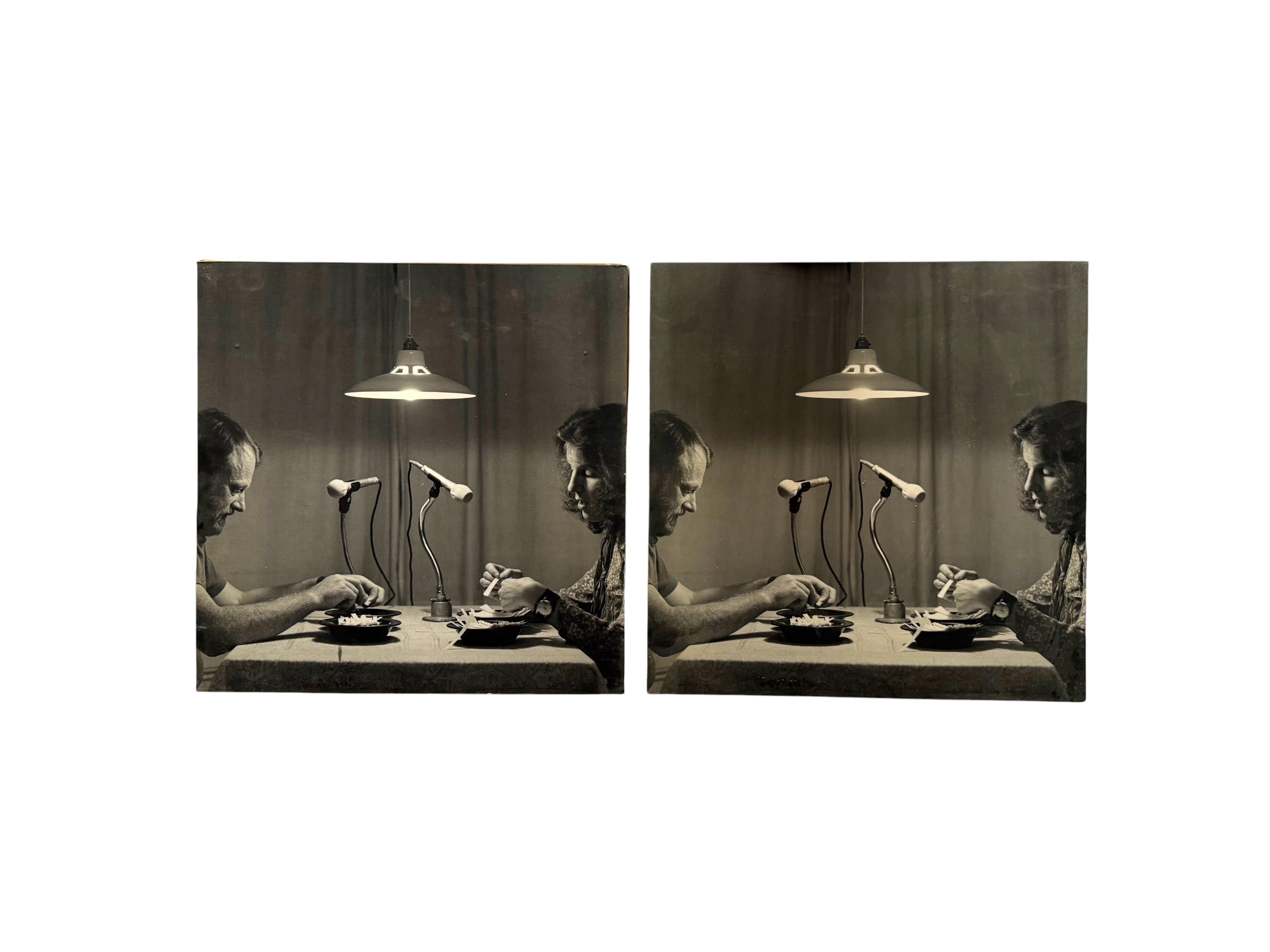 British Gerry Hunt, 'Transitive Relationships' set of  2 photographical works, UK 1978 en vente