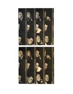 Gerry Hunt, "William" Satz von  2 auf Holz aufgezogene fotografische Arbeiten, UK 1979