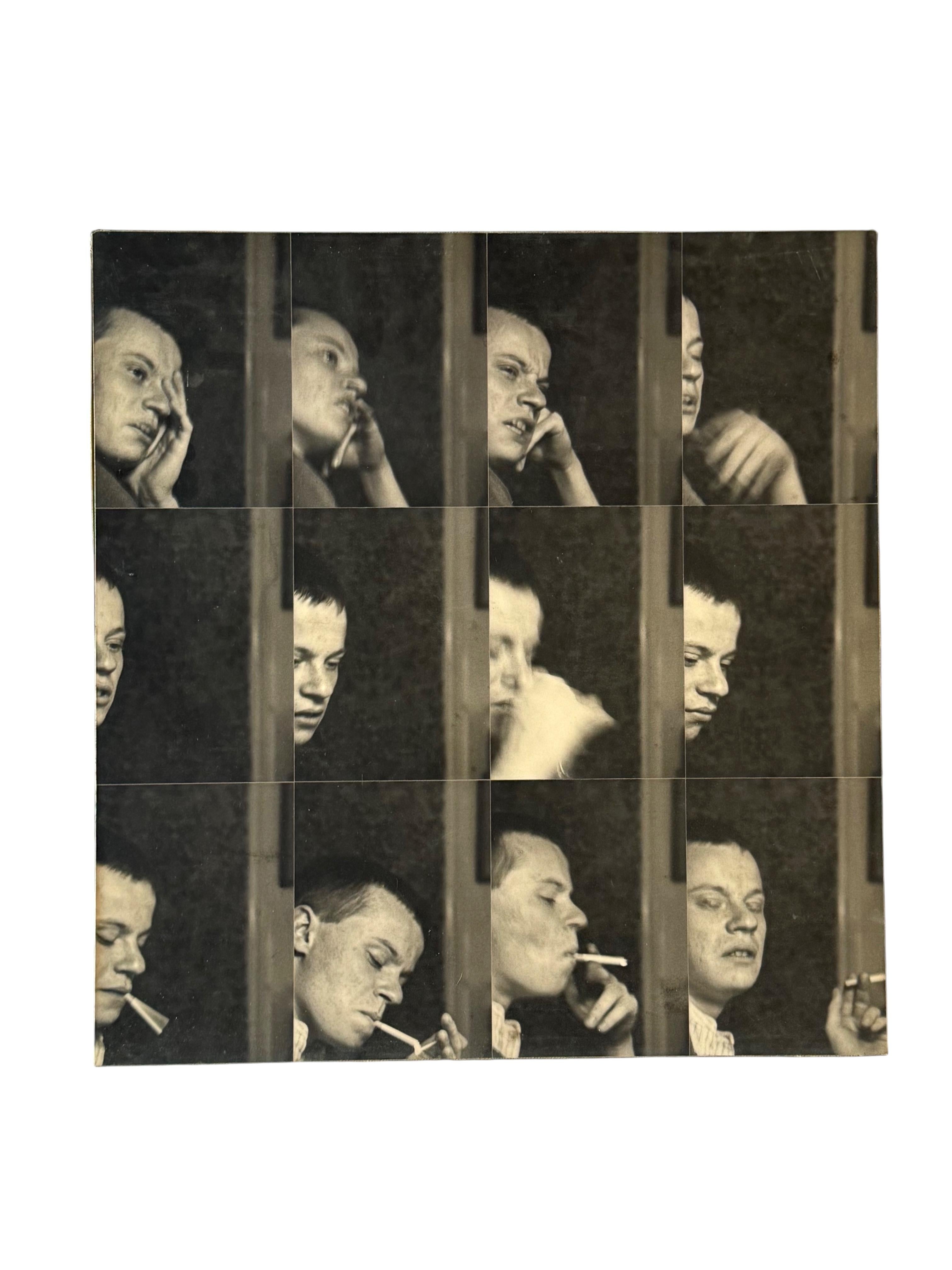 Late 20th Century Gerry Hunt, 'William' set of  2 photographical works mounted on wood, UK 1979 en vente