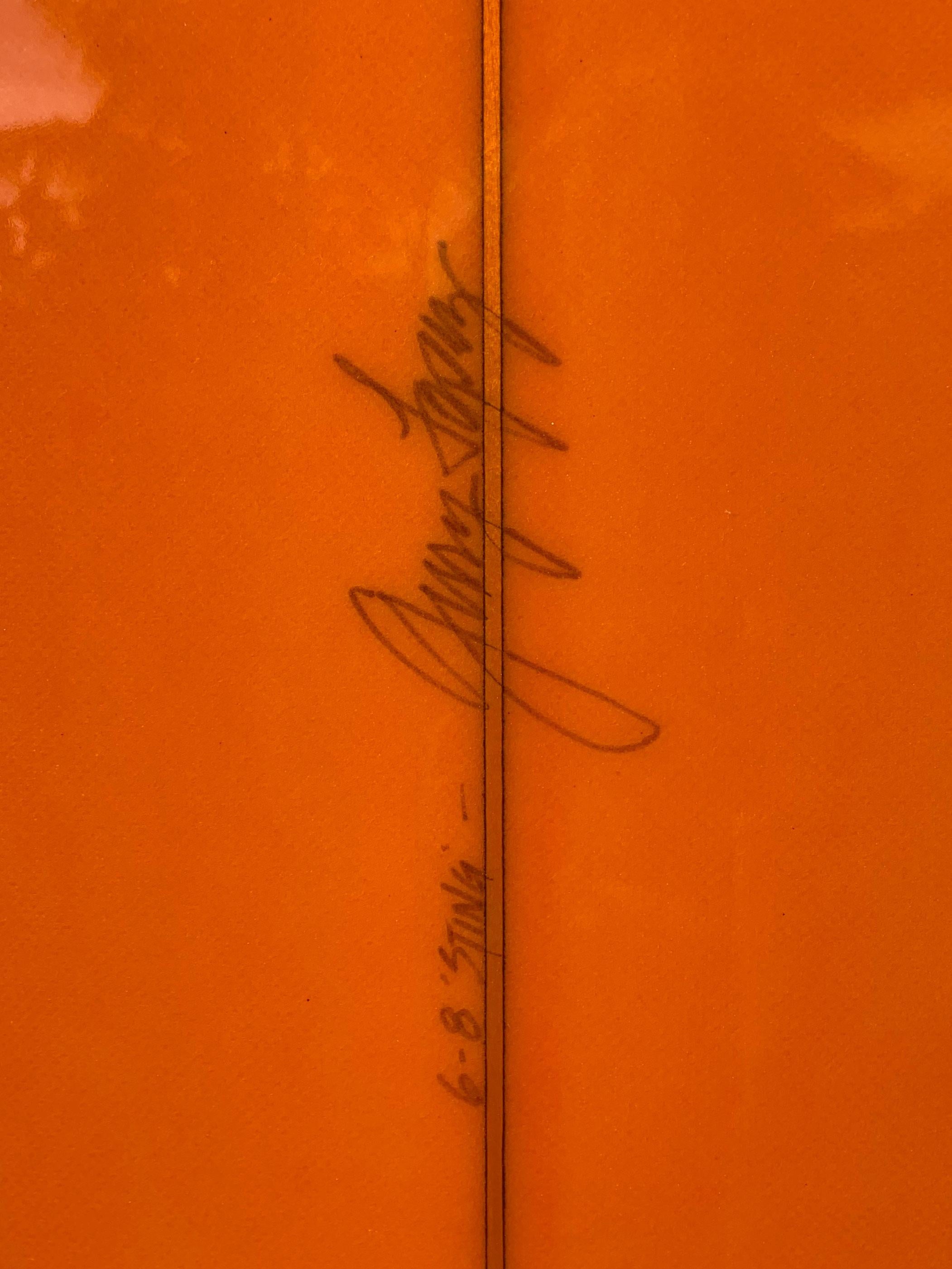 Gerry Lopez Lighting Bolt ‘Sting’ Surfboard In Good Condition In Haleiwa, HI