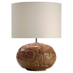 Gerry Petite lampe de table ovale en céramique Brown by Marioni LAB