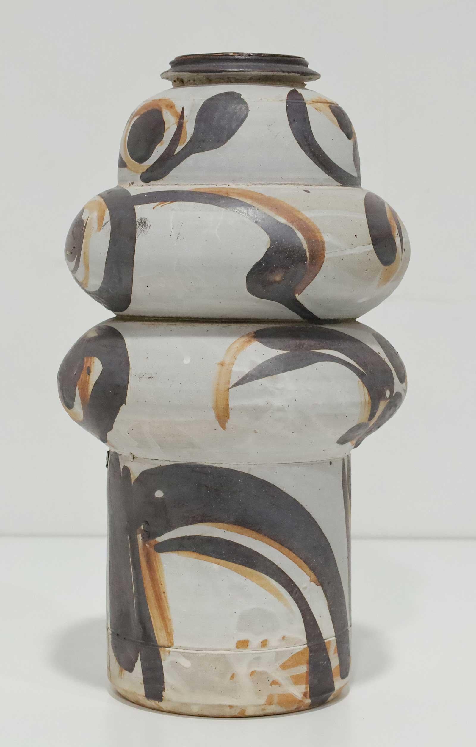 Ceramica Gerry Williams (americano/indiano, 1926-2014) Vaso in ceramica in vendita