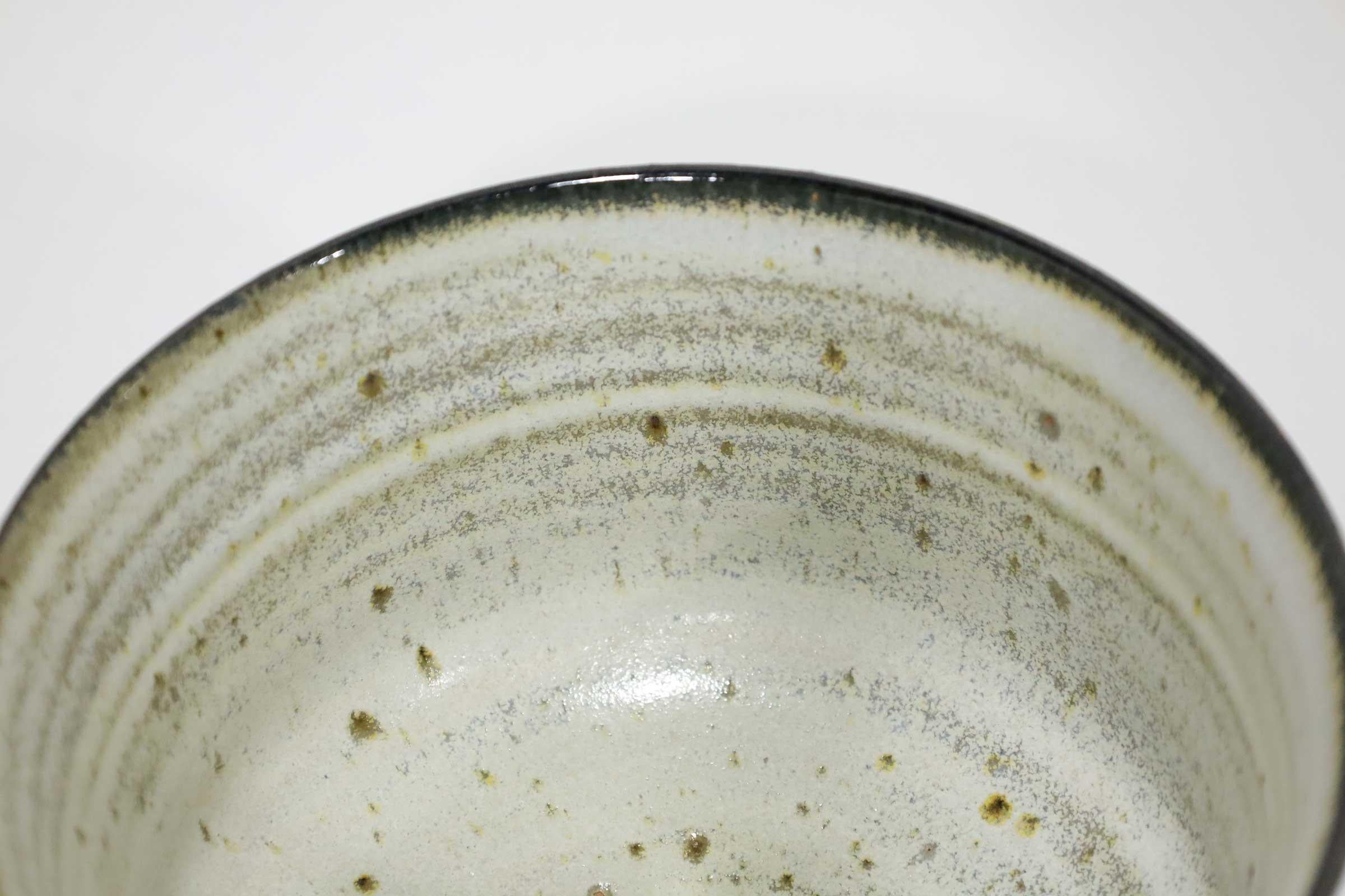Mid-Century Modern Gerry Williams (American/Indian, 1926-2014) Glazed Ceramic Bowl For Sale