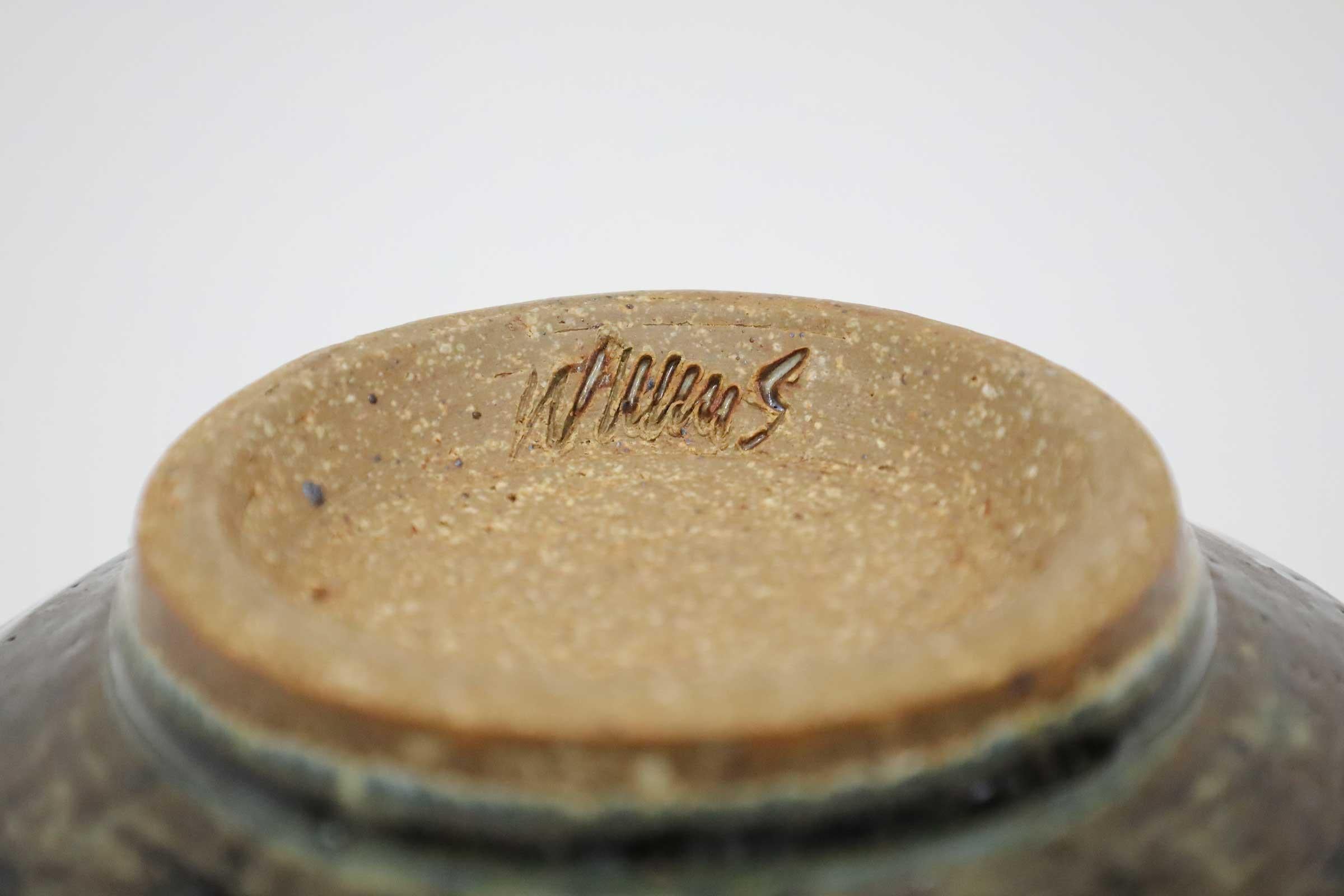 Gerry Williams (American/Indian, 1926-2014) Glazed Ceramic Bowl For Sale 2
