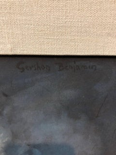 American Modernist Social Realist Seamstress Portrait Painting