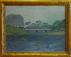 « River and Bridge » (le pont et la rivière)