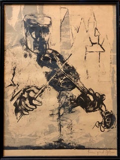 Shtetl Musician (Klezmer Playing the Violin, Sholem Aleichem)