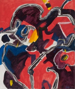 Gerson Leiber „A Welcome Discordance“, Öl auf Leinen, 2014