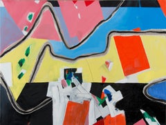Gerson Leiber „Some Shapes Provide A Welcome... „Öl und Graphit auf Leinen, 2016