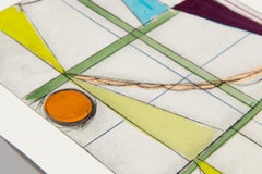 Gert & Uwe Tobias, Sin título - Grabado único pintado a mano, Firmado, Arte abstracto