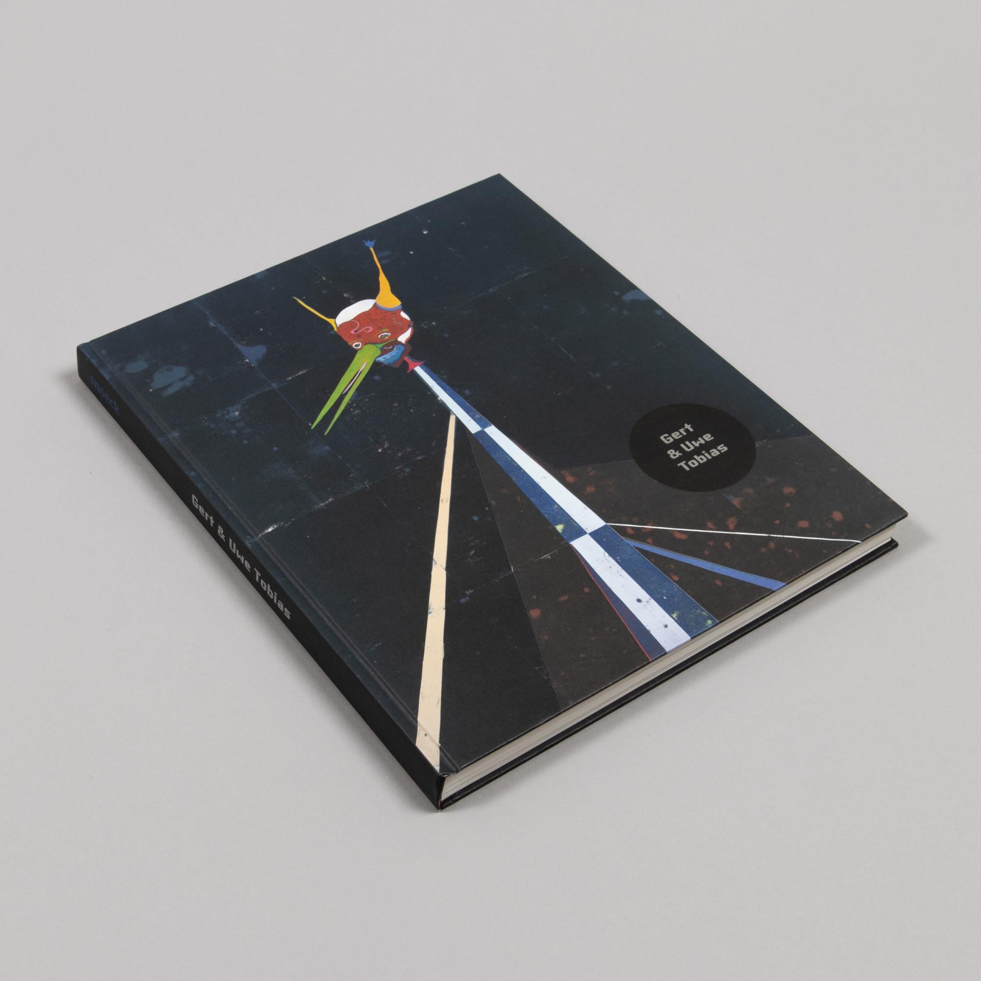 Gert & Uwe Tobias, Sans titre, gravure unique peinte à la main, signée, art abstrait en vente 4
