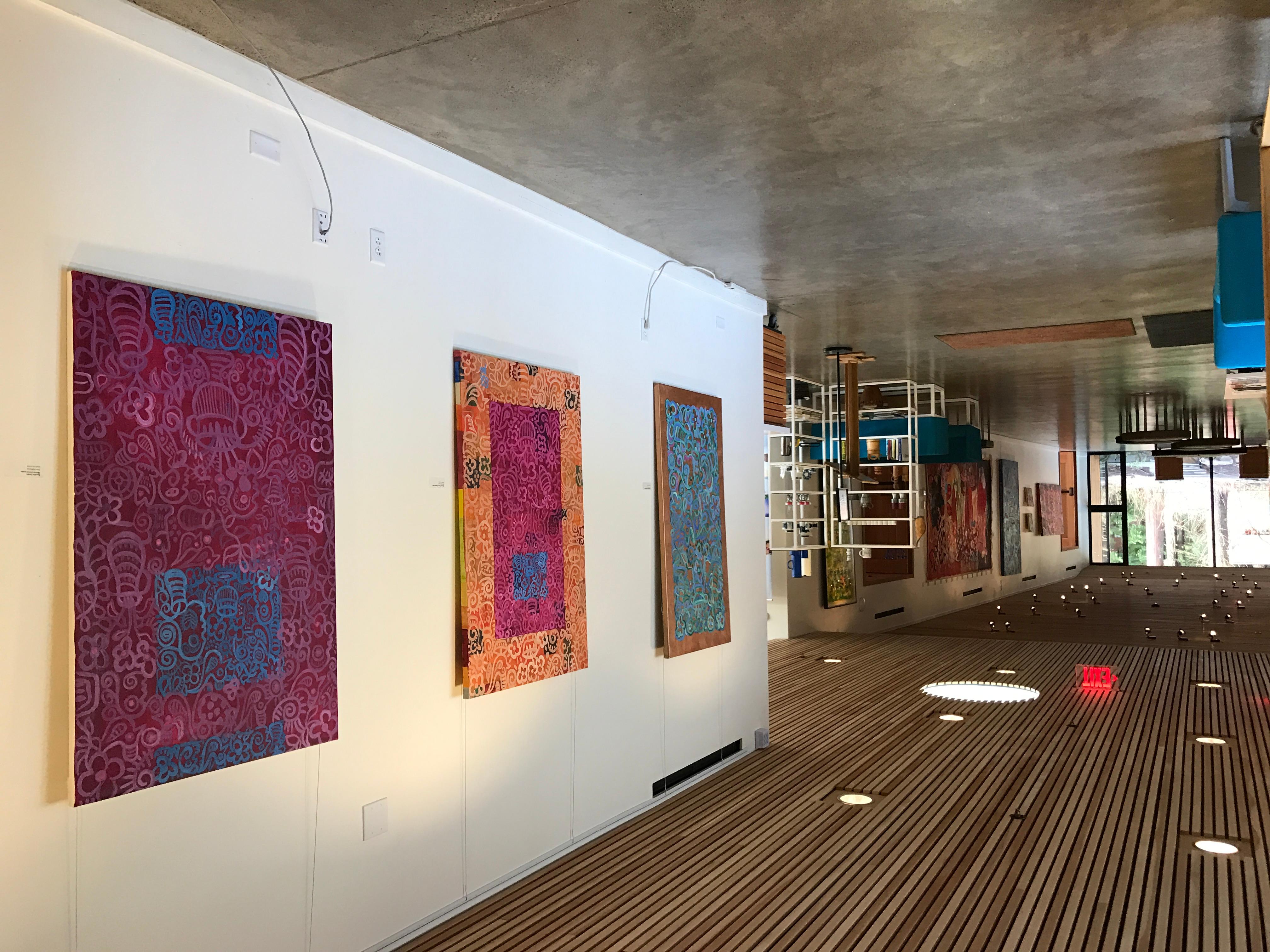Danish artist Gert Mathiesen (1951-2013)'s Egyptian Series, of which this is one, is available as a giclee print on canvas or paper (unframed and unstretched) in its original size (or call for different dimensions).  The quality is excellent and
