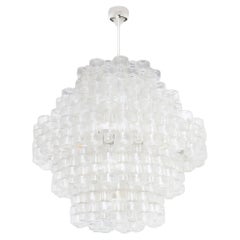 Gert Nyström large Festival crystal chandelier 1960