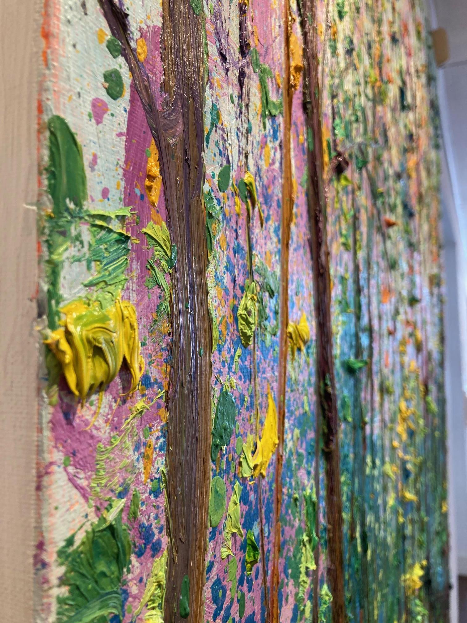 Allersma Staand Ölgemälde auf Leinwand Modern Nature Outdoors Tree Auf Lager 

Geboren in Valthermond, 1971 - Die Niederlande

Während seines Studiums beschloss Gertjan, das Konzept der Ateliermalerei zu verlassen und die reiche Erfahrung der