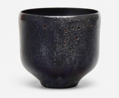 Gertrud and Otto Natzler Double-Curved Bowl, 1967