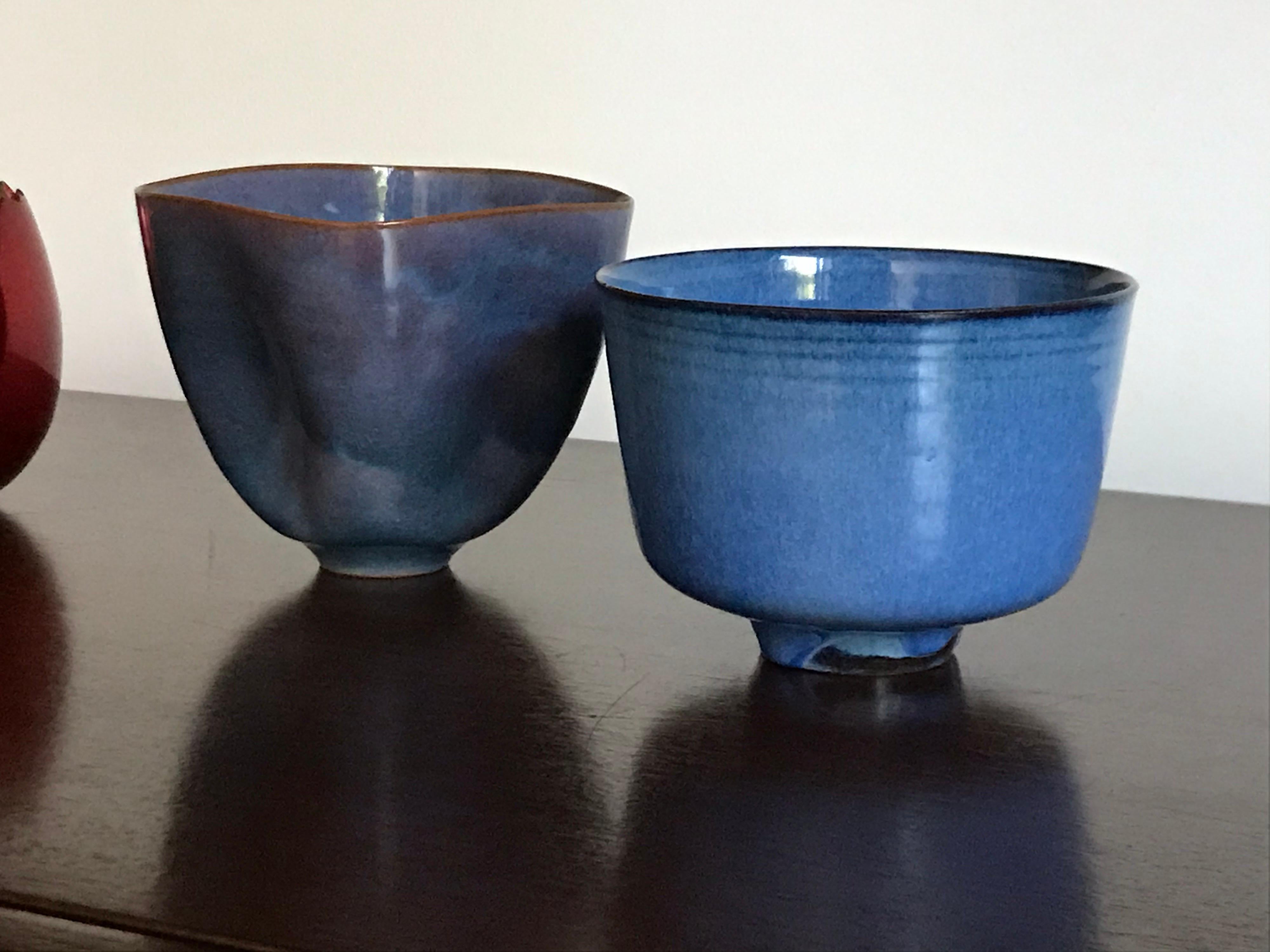 Américain Vase ou bol Studio Pottery Gertrud + Otto Natzler  en vente